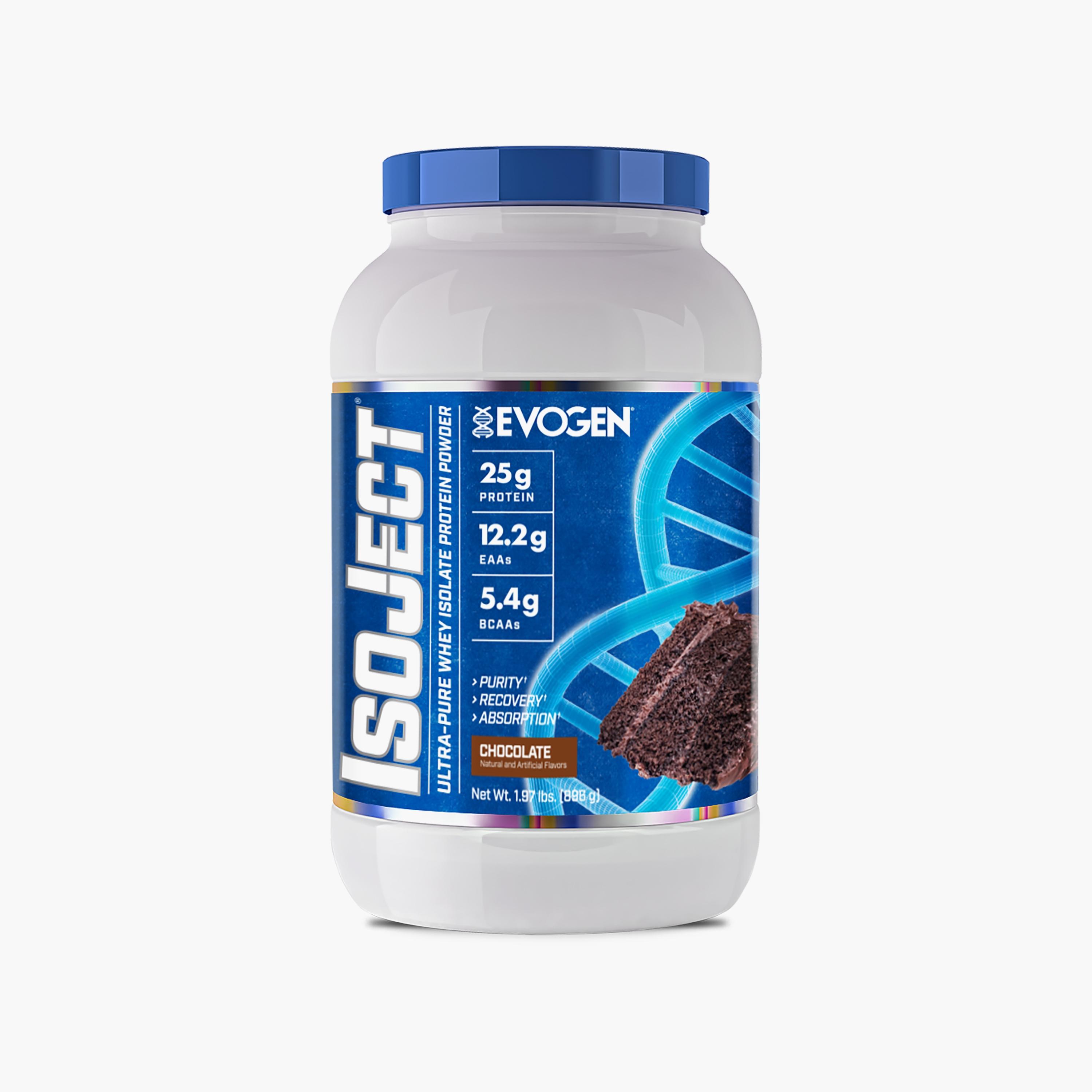 Isoject 100% Isolate Protein, Chocolate, 2 lb, 28 Servings-sports-nutrition-proteins-image-1