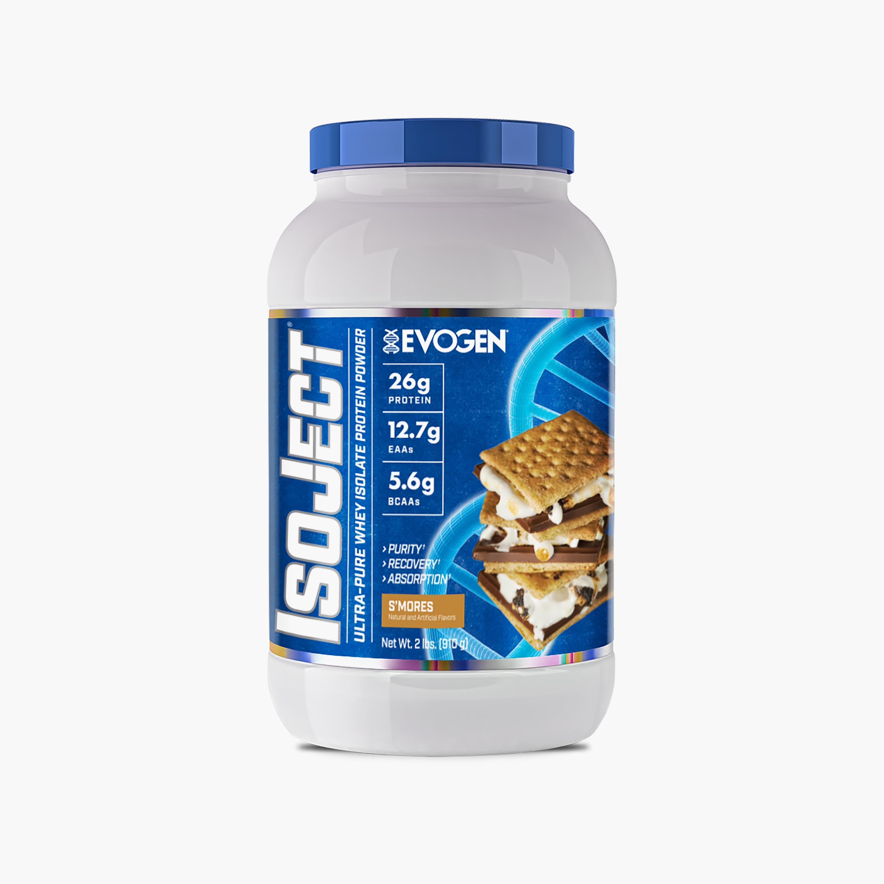 Isoject 100% Isolate Protein, S'Mores, 2 lb, 28 Servings-sports-nutrition-proteins-image-1