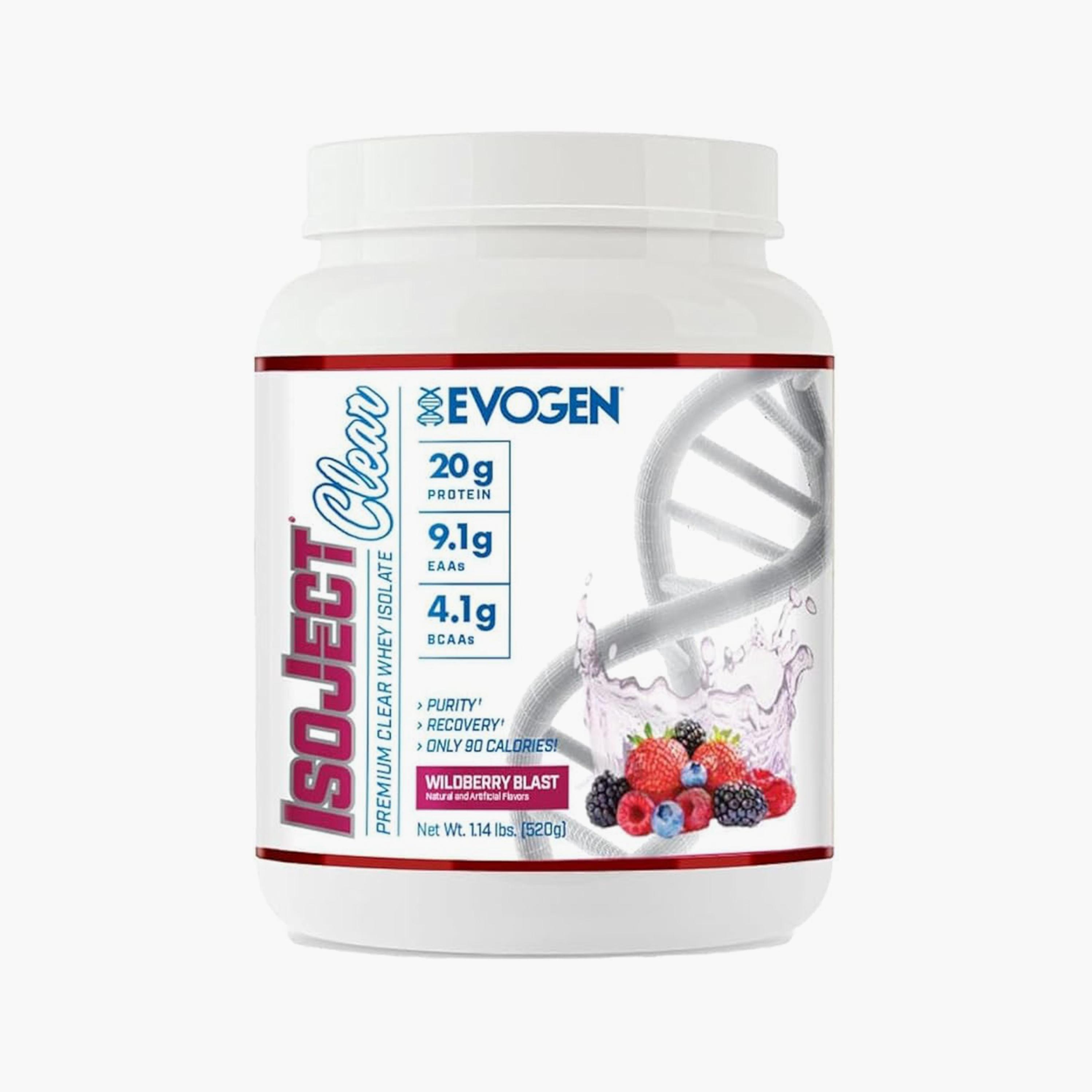 Isoject Clear Protein, Wildberry Blast, 520 gm, 20 Servings-sports-nutrition-proteins-image-1