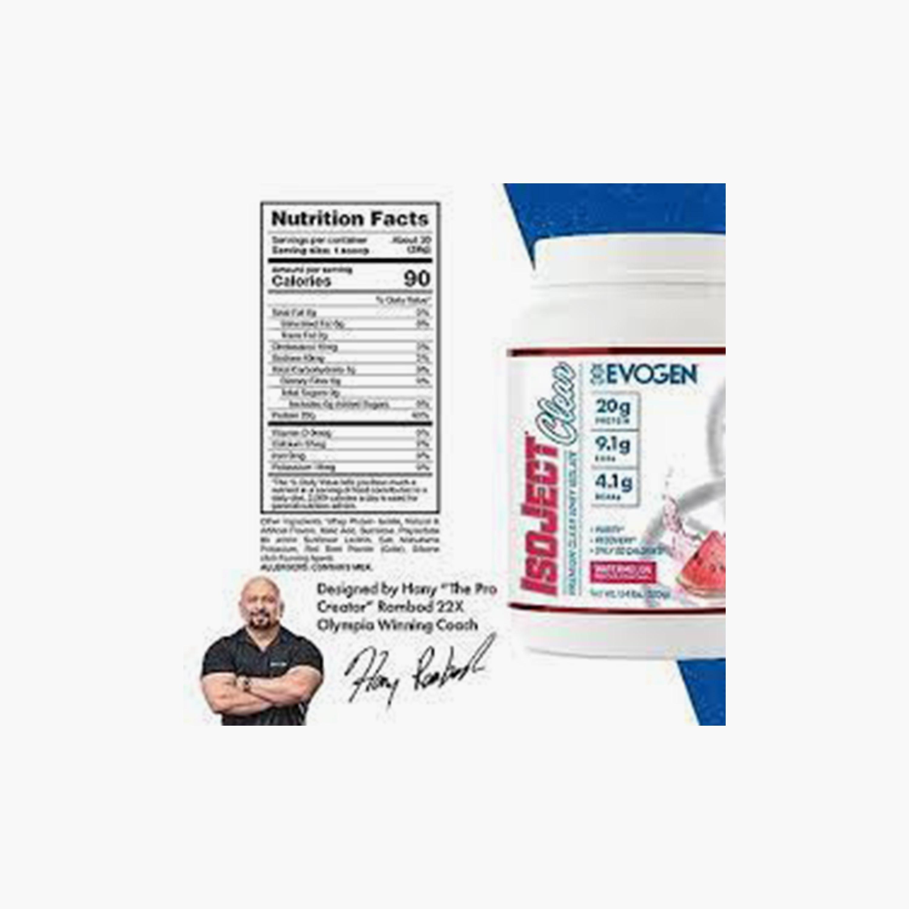 Isoject Clear Protein, Watermelon, 520 gm, 20 Servings-sports-nutrition-proteins-image-2