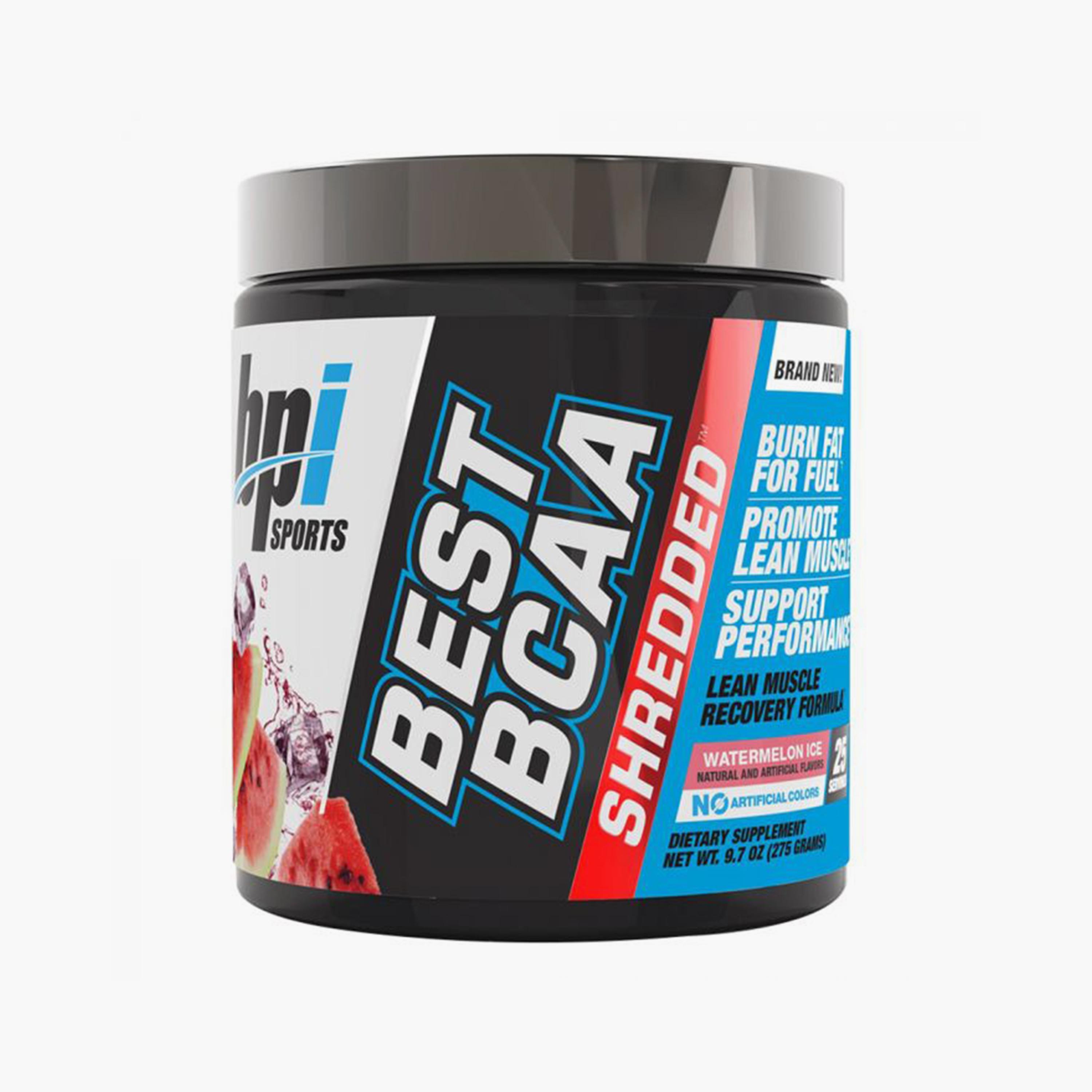 Best BCAA Shredded, Watermelon Ice, 275 gm, 25 Servings-sports-nutrition-prepostworkout-image-1