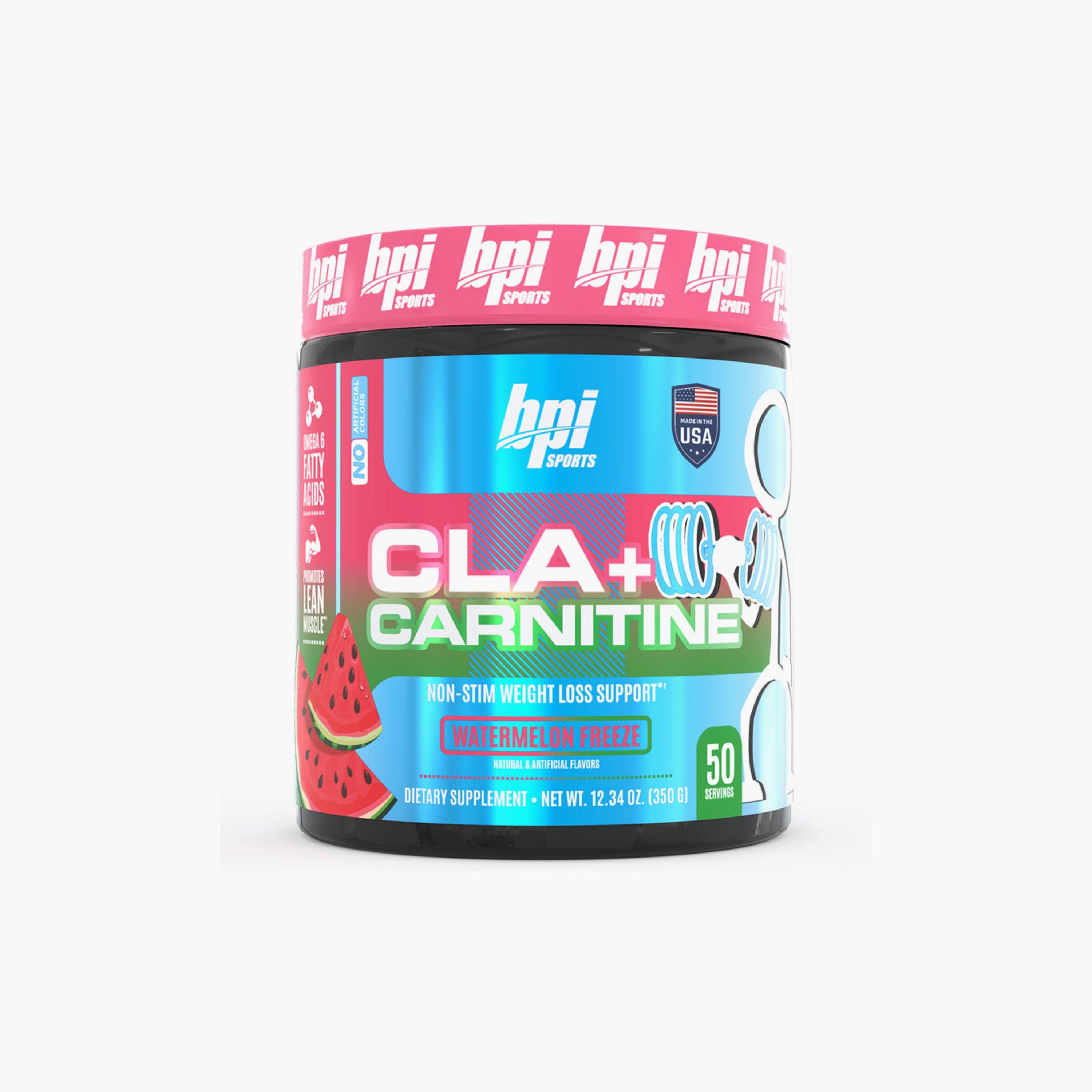 CLA + Carnitine Non-Stimulant Weight Loss, Watermelon Freeze, 300 gm, 50 Servings-sports-nutrition-weightmanagement-image-1
