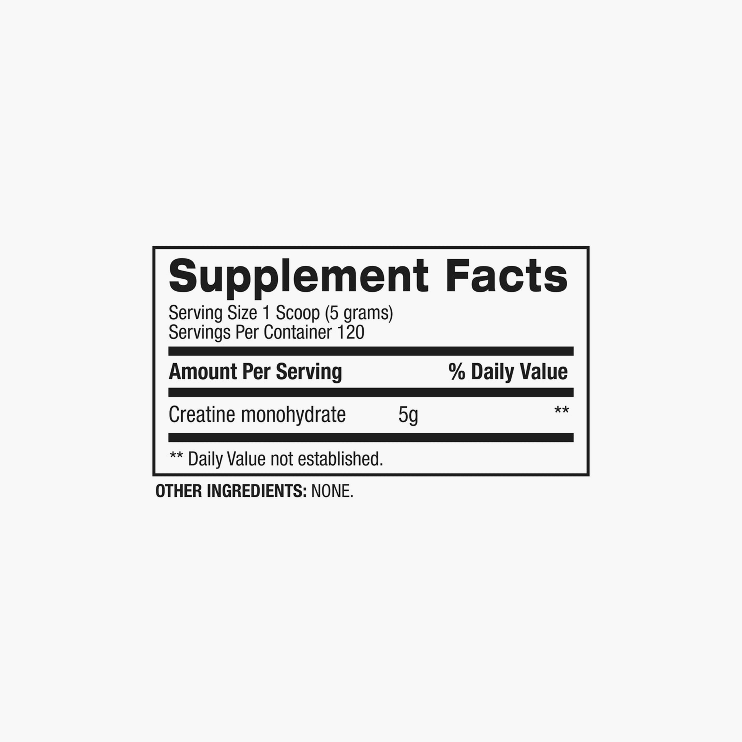 Creatine Monohydrate Micronized 5.G, Unflavoured, 600 gm, 120 Servings-sports-nutrition-prepostworkout-image-2