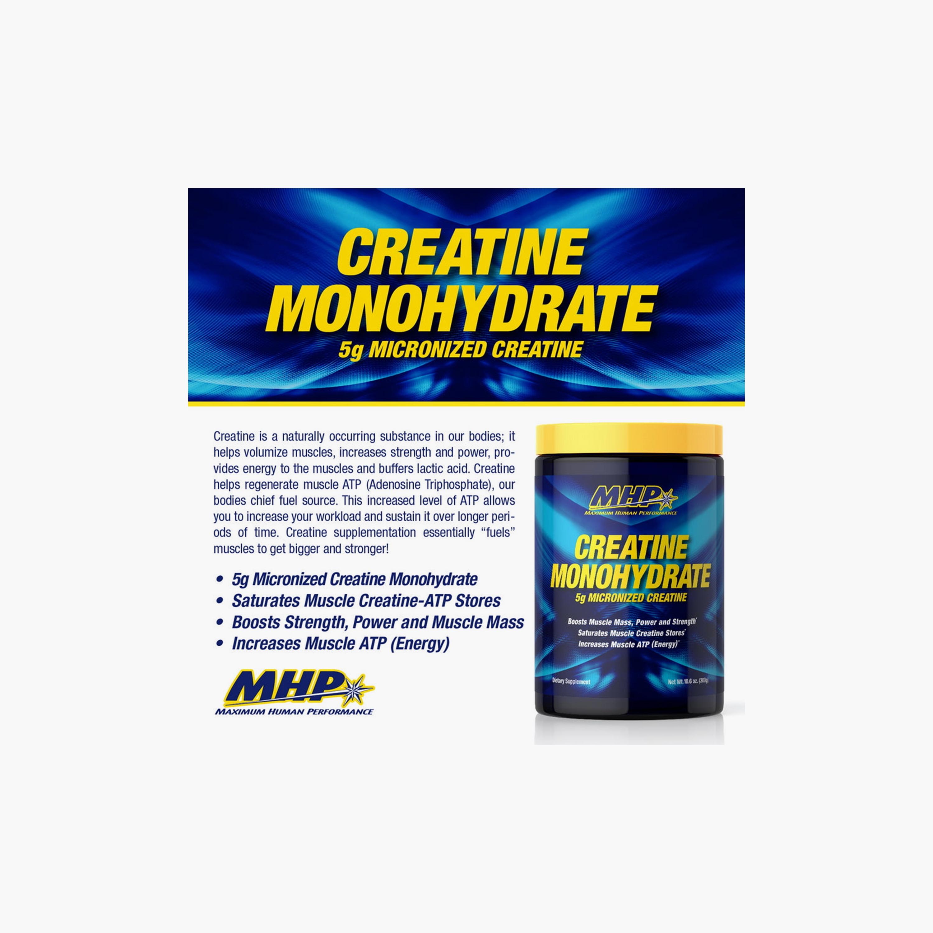 Creatine Monohydrate 5.G, Unflavoured, 300 gm, 60 Servings-sports-nutrition-prepostworkout-image-3