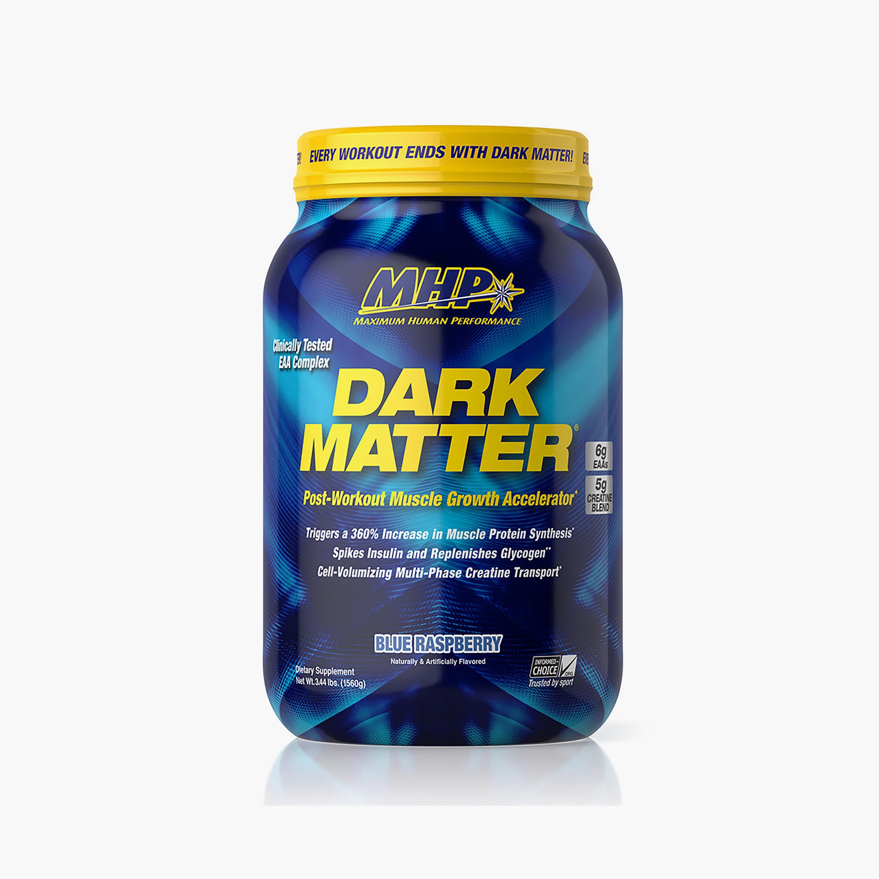 Dark Matter Muscle Growth Accelerator, Blue Raspberry, 1560 gm, 20/40 Servings-sports-nutrition-proteins-image-1