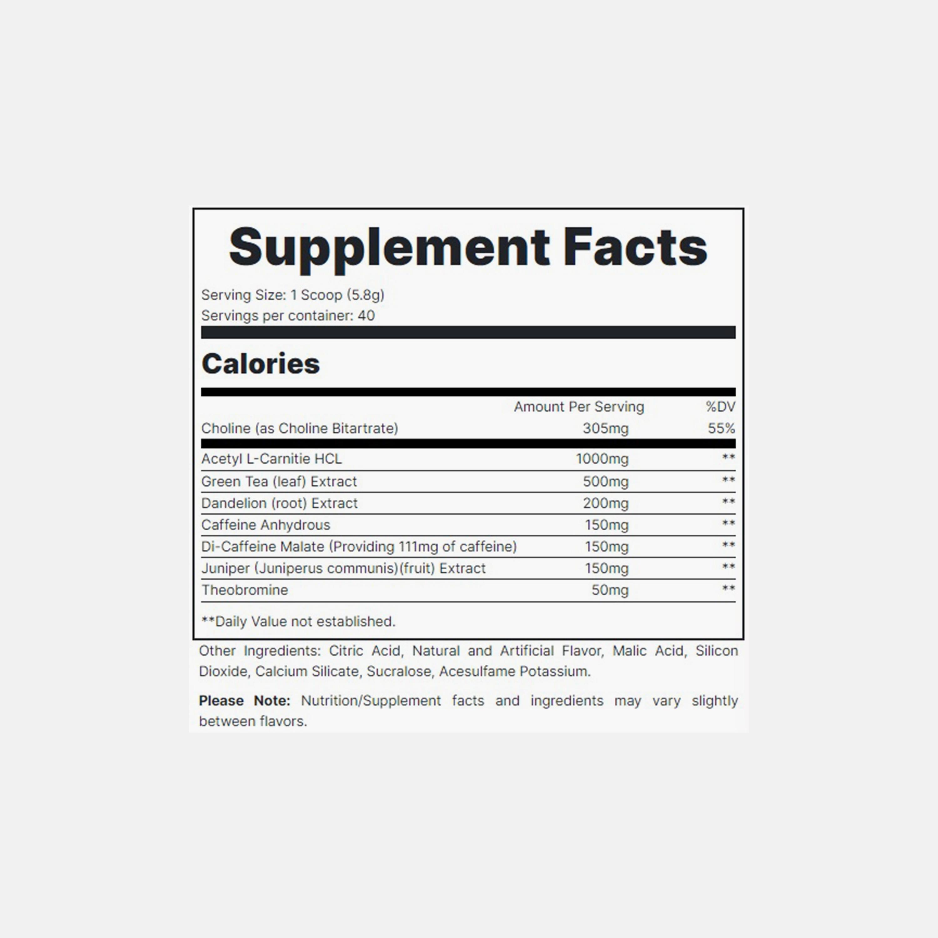 Double Tap Fat Burner, Blue Raspberry, 232 gm, 40 Servings-sports-nutrition-weightmanagement-image-2