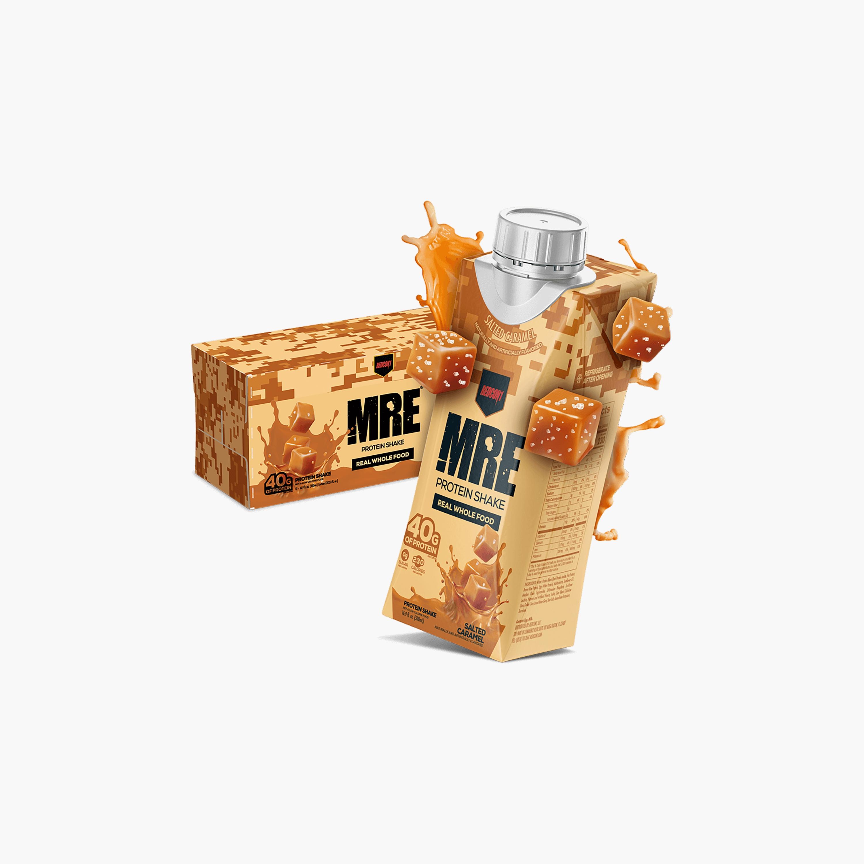 MRE Rtd Protein Shakes Meal Replacement, Salted Caramel, 500 ml, 1 Servings-sports-nutrition-proteins-image-1