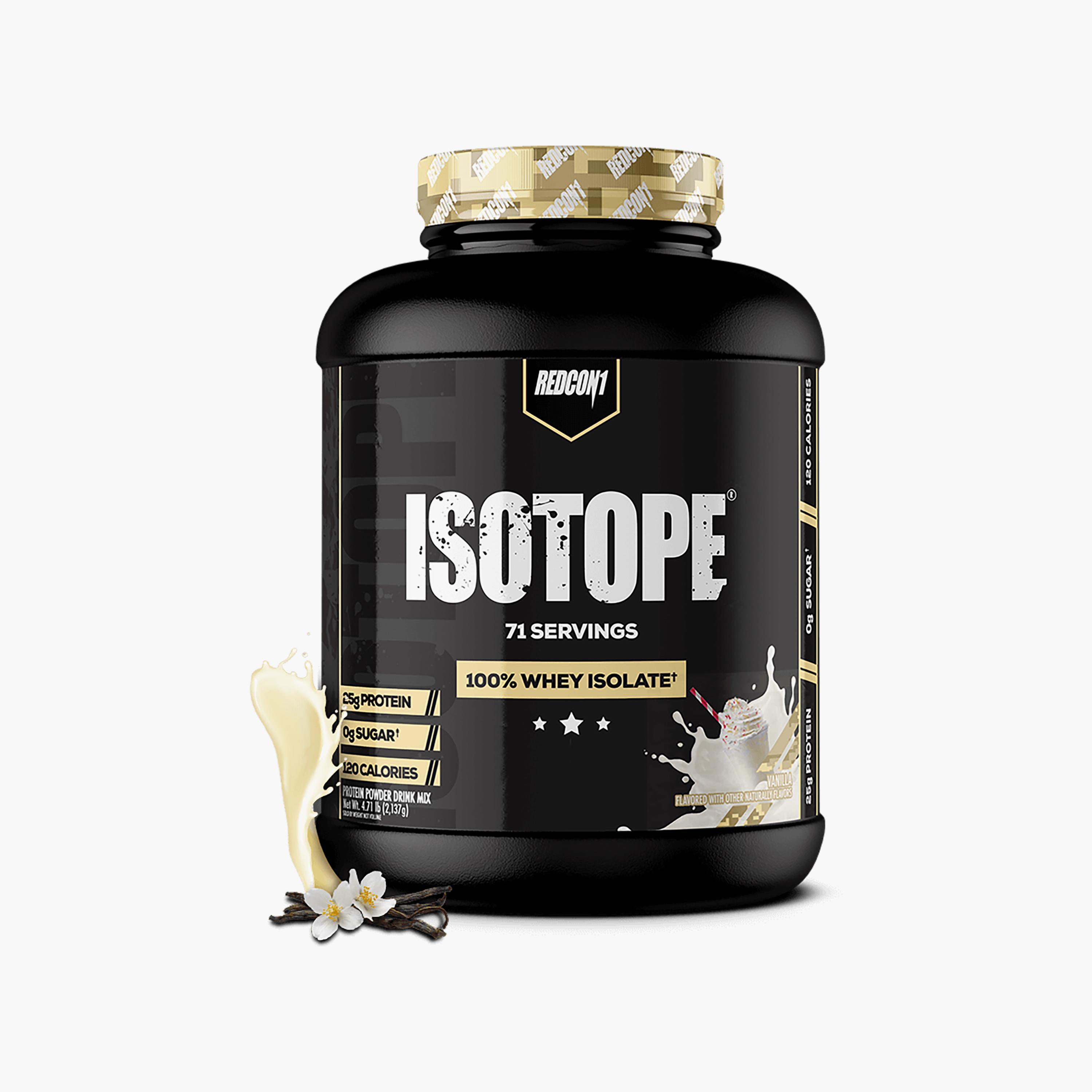 Isotope 100% Isolate Protein, Vanilla, 5 lb, 71 Servings-sports-nutrition-proteins-image-1