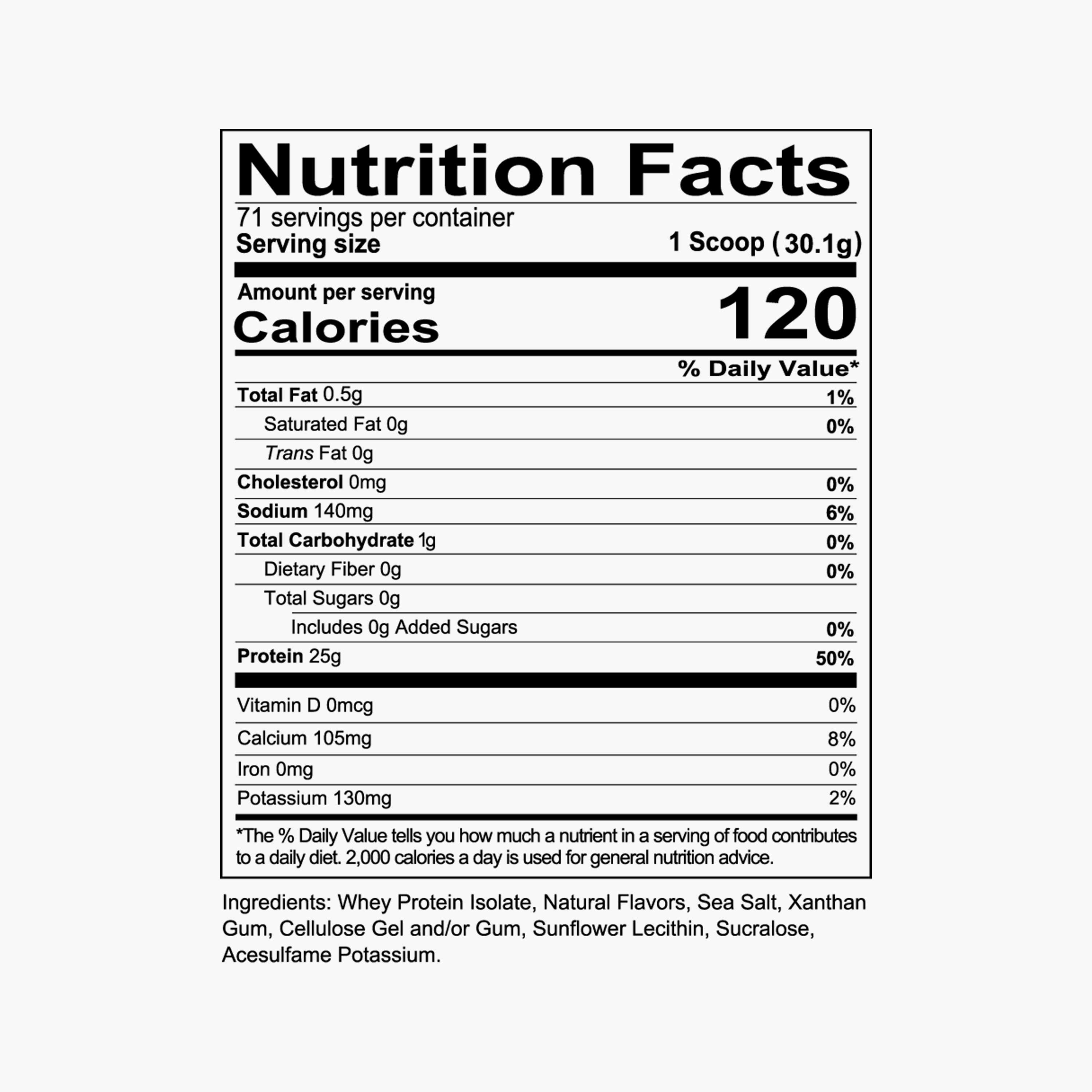 Isotope 100% Isolate Protein, Vanilla, 5 lb, 71 Servings-sports-nutrition-proteins-image-2