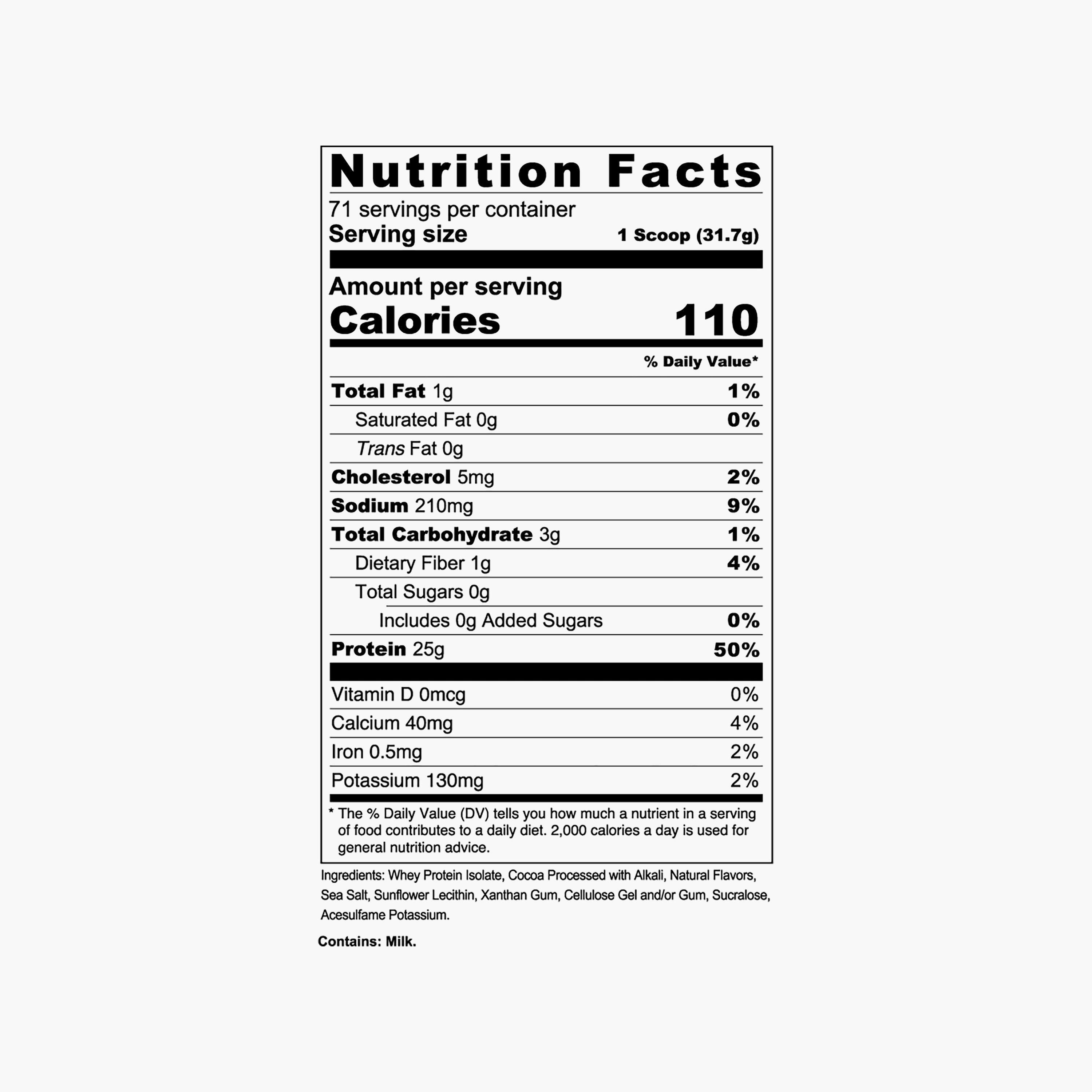 Isotope 100% Isolate Protein, Peanut Butter Chocolate, 5 lb, 71 Servings-sports-nutrition-proteins-image-2