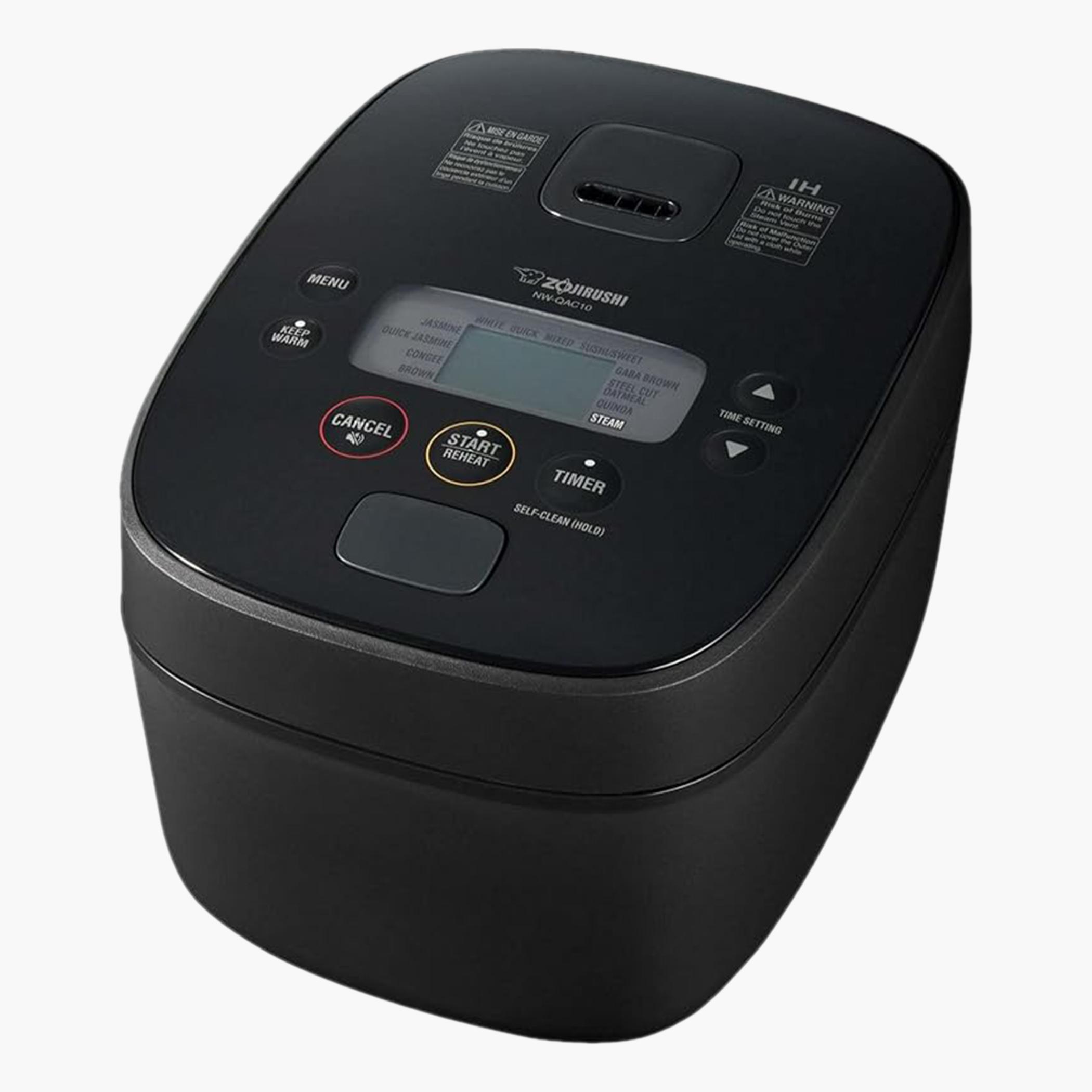 Stainless Steel Electronic 4-Piece Rice Cooker Set - 1 L