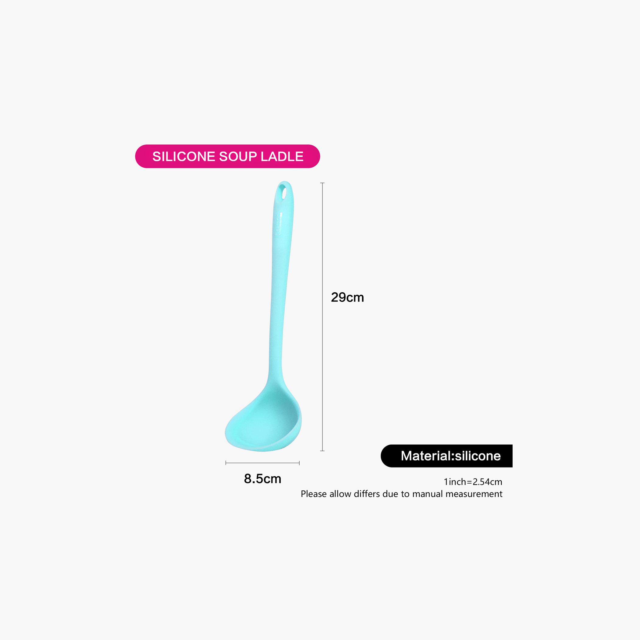 Iris Silicone Soup Ladle - 29 cm-household-kitchen-kitchentoolsandutensils-foodpreparationtools-image-2