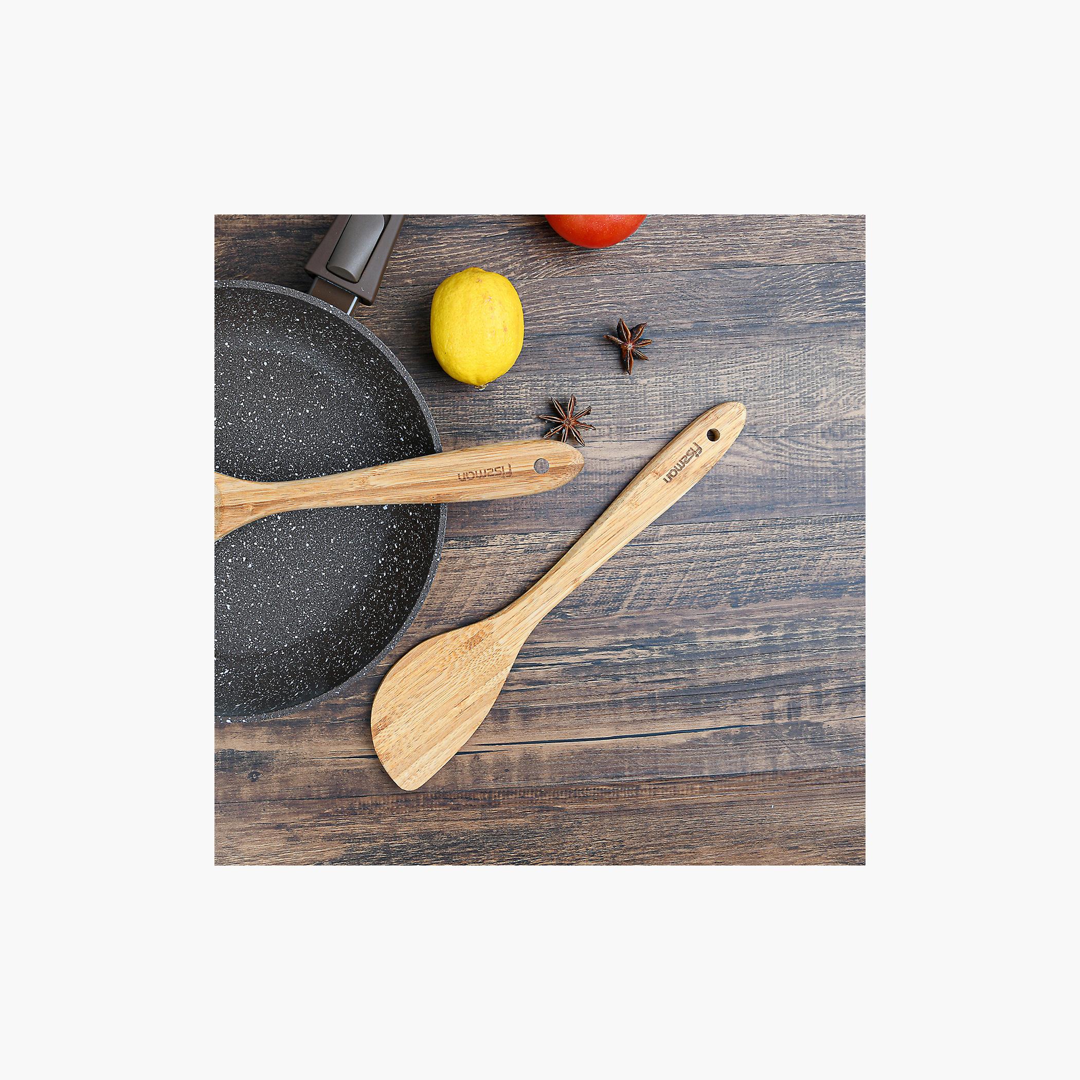 Solid Bamboo Turner-household-kitchen-kitchentoolsandutensils-cookingutensils-image-2