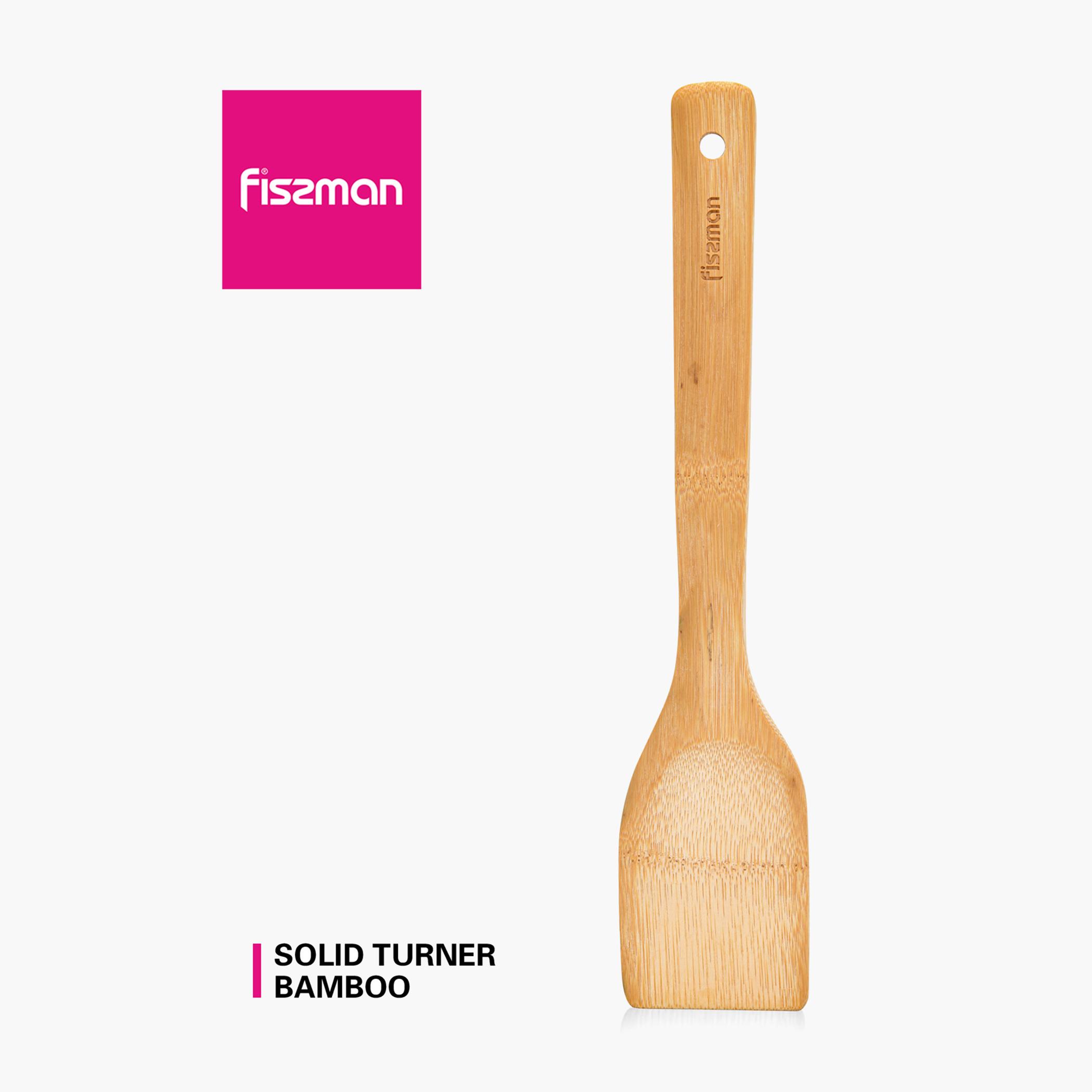 Solid Bamboo Turner-household-kitchen-kitchentoolsandutensils-cookingutensils-image-5