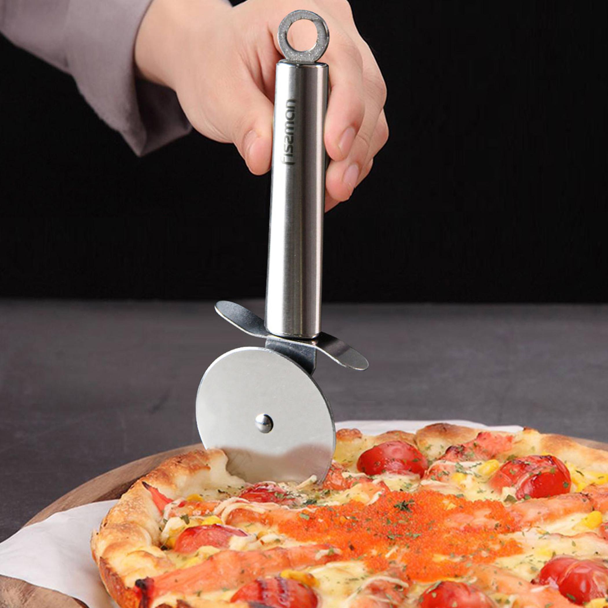 Zonda Stainless Steel Pizza Cutter-household-kitchen-kitchentoolsandutensils-foodpreparationtools-image-3