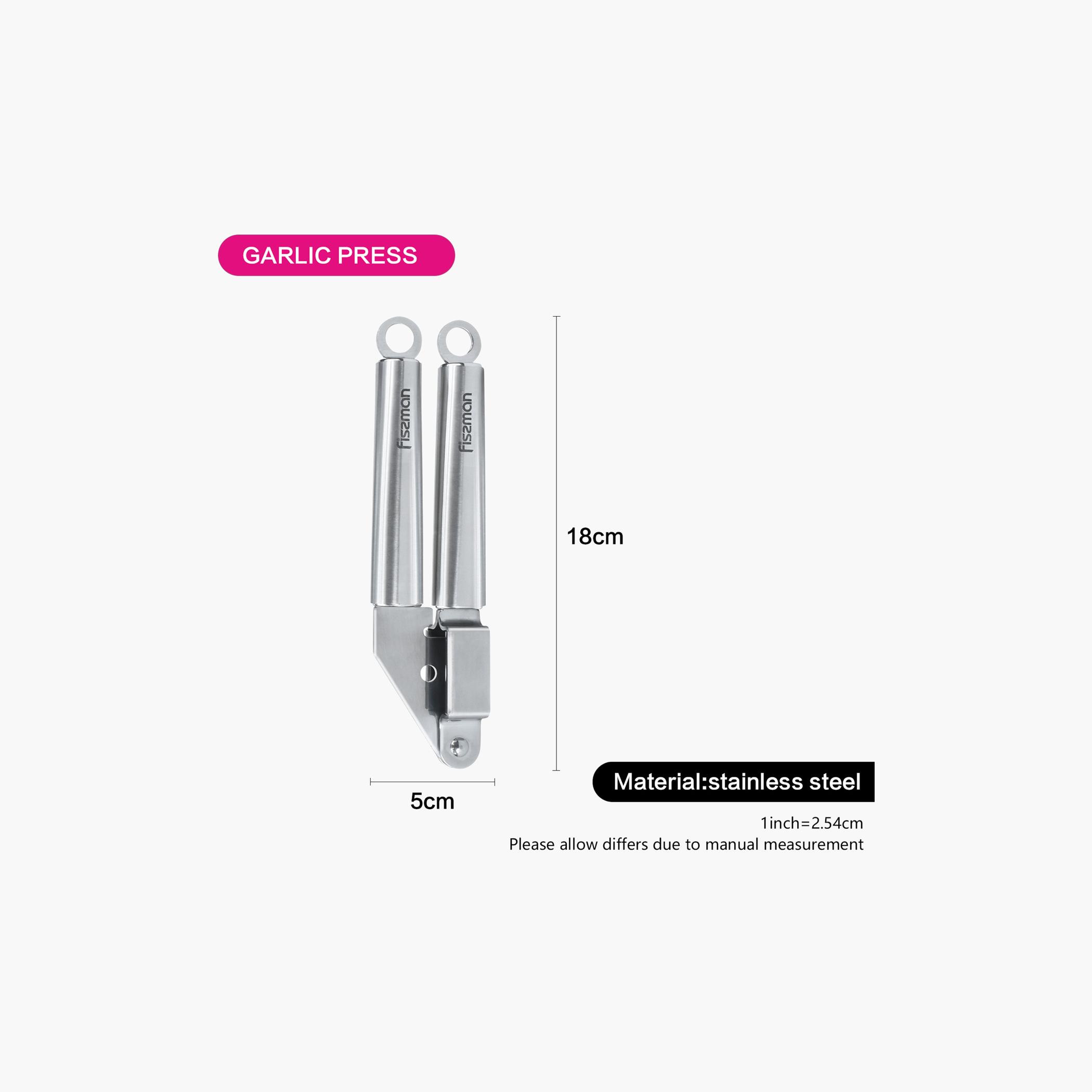 Stainless Steel Garlic Press-household-kitchen-kitchentoolsandutensils-foodpreparationtools-image-5