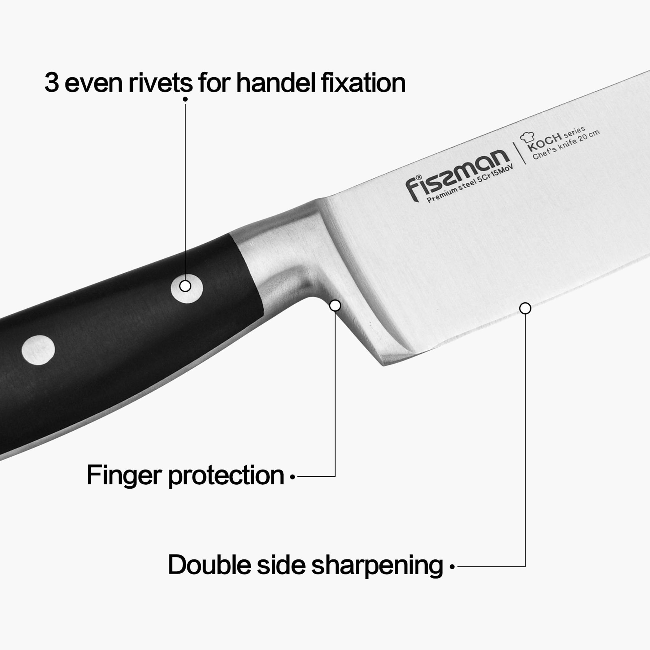 Koch 8-inch Stainless Steel Chef's Knife-household-kitchen-kitchentoolsandutensils-knives-image-5