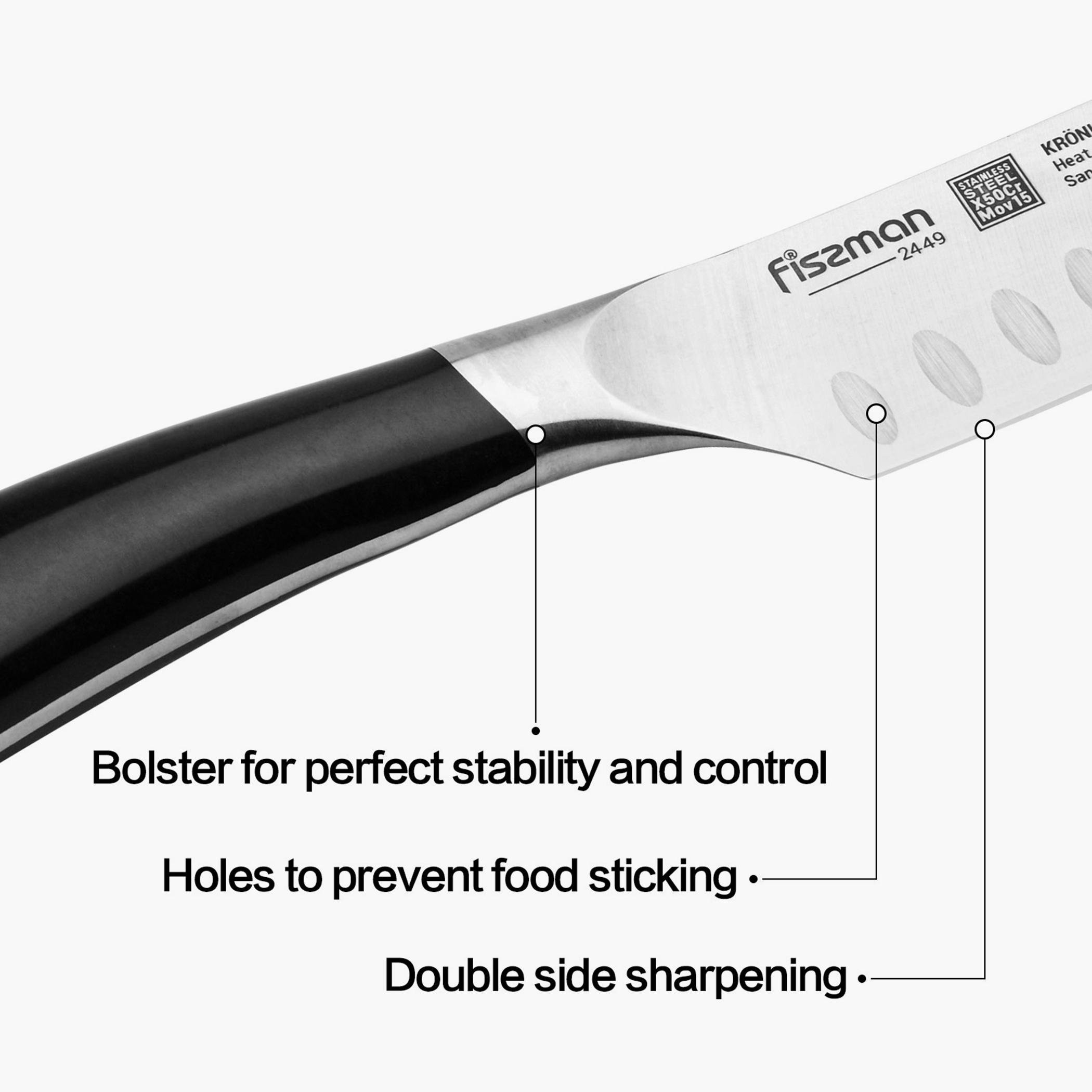 Kronung 5-inch Santoku Knife-household-kitchen-kitchentoolsandutensils-knives-image-4