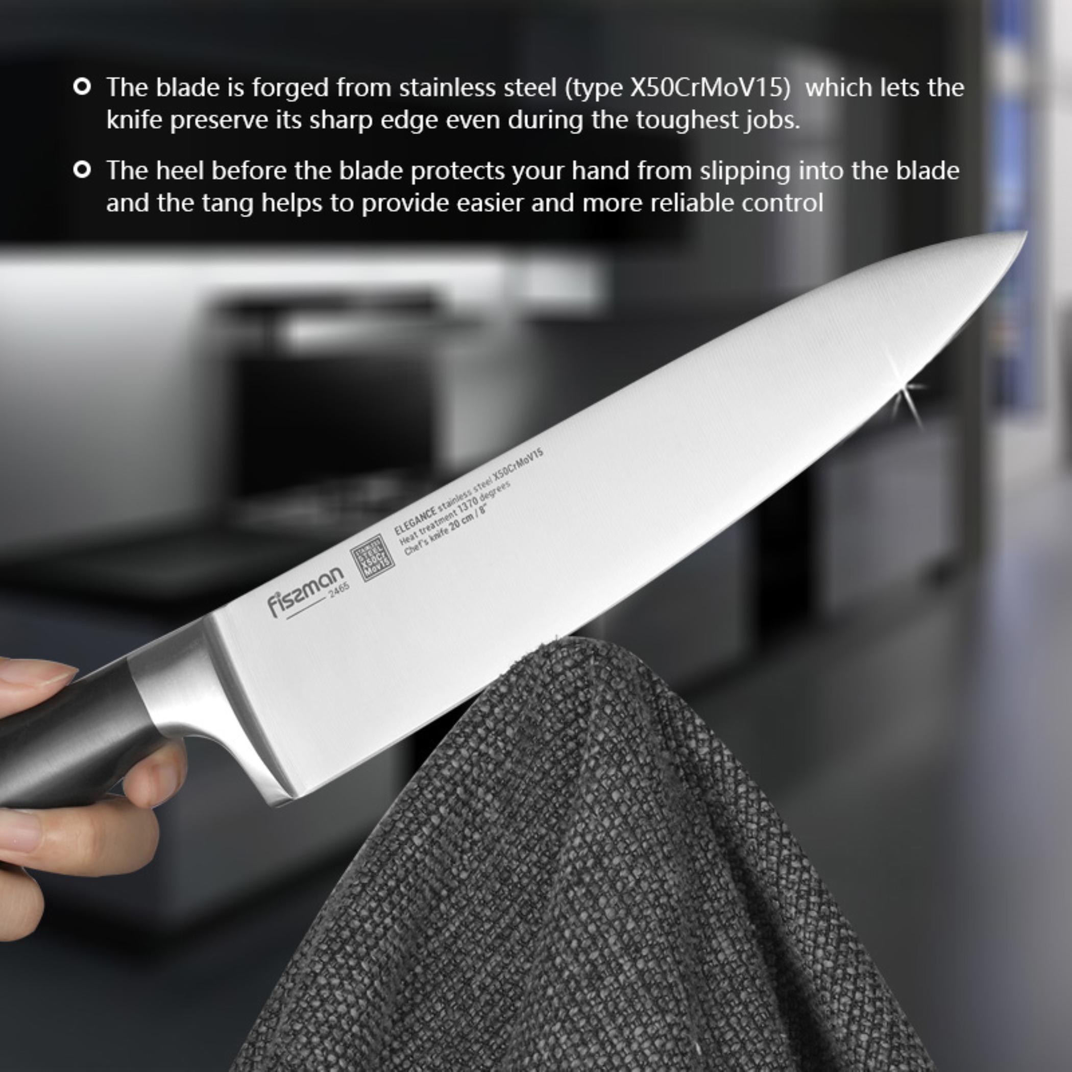 Elegance 8-inch Chef's Knife-household-kitchen-kitchentoolsandutensils-knives-image-3