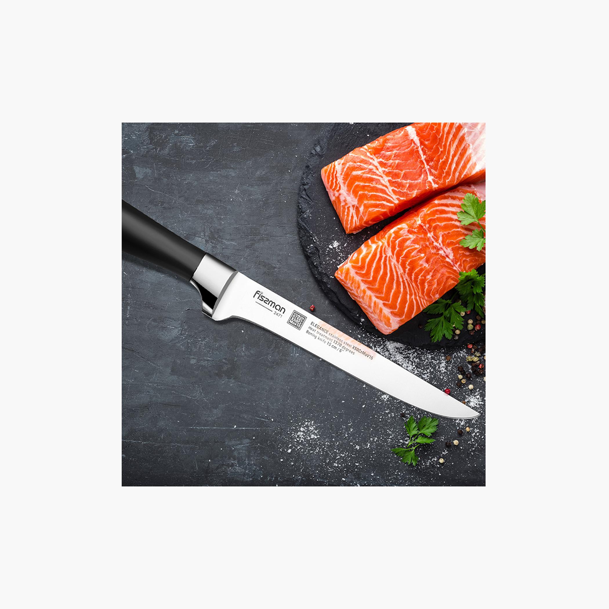Elegance 6-inch Stainless Steel Boning Knife-household-kitchen-kitchentoolsandutensils-knives-image-4