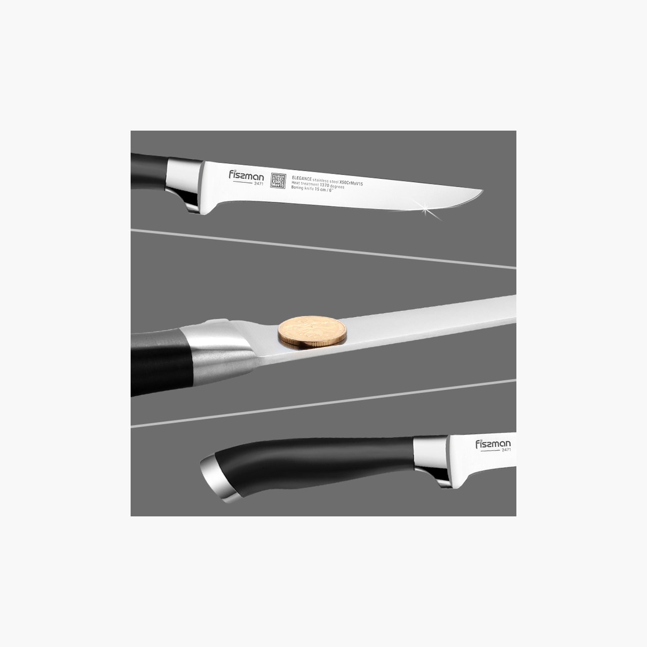 Elegance 6-inch Stainless Steel Boning Knife-household-kitchen-kitchentoolsandutensils-knives-image-6