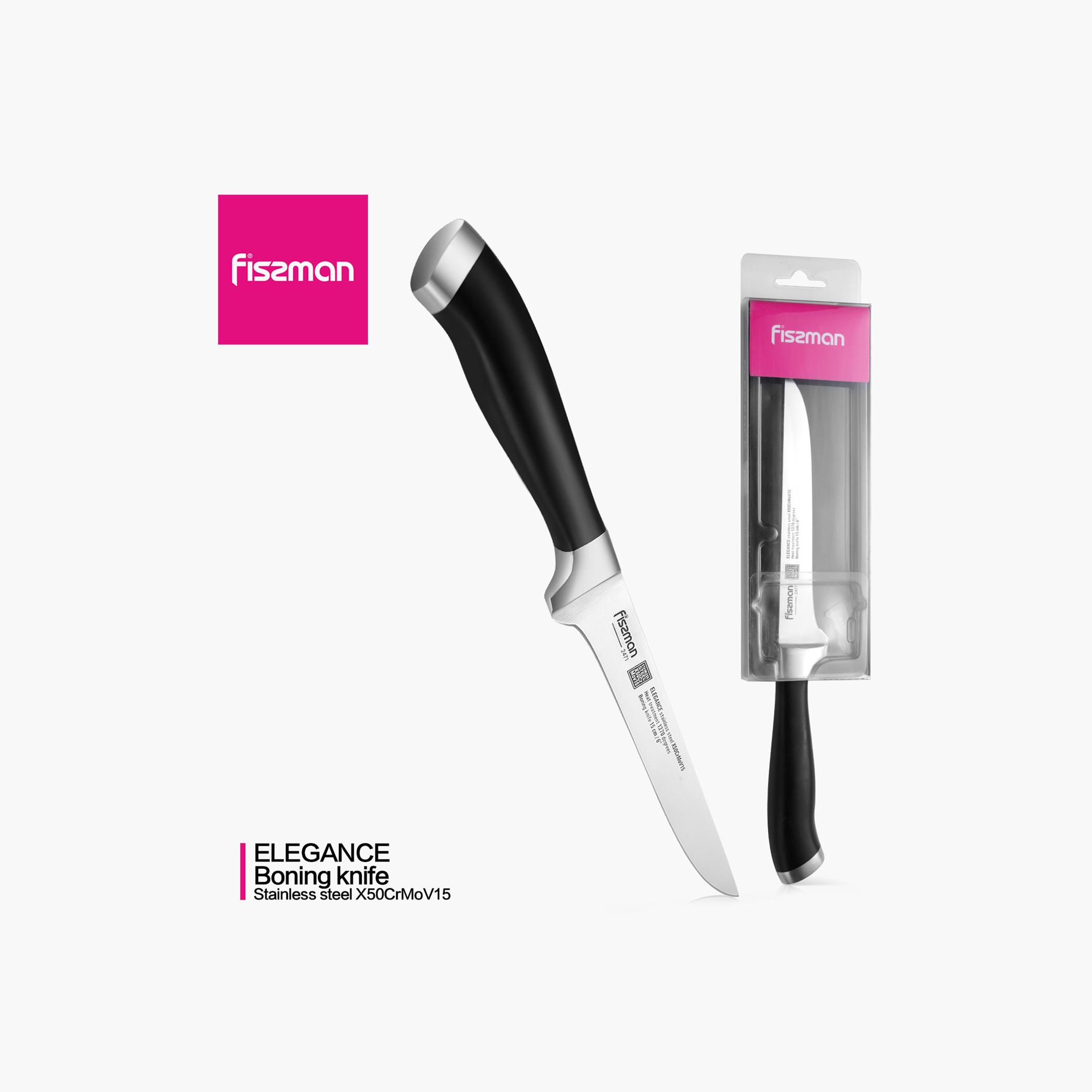 Elegance 6-inch Stainless Steel Boning Knife-household-kitchen-kitchentoolsandutensils-knives-image-2