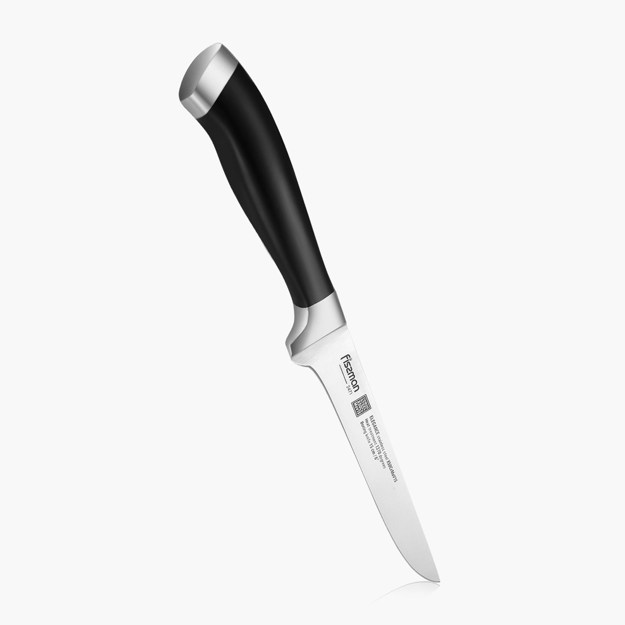 Elegance 6-inch Stainless Steel Boning Knife-household-kitchen-kitchentoolsandutensils-knives-image-1