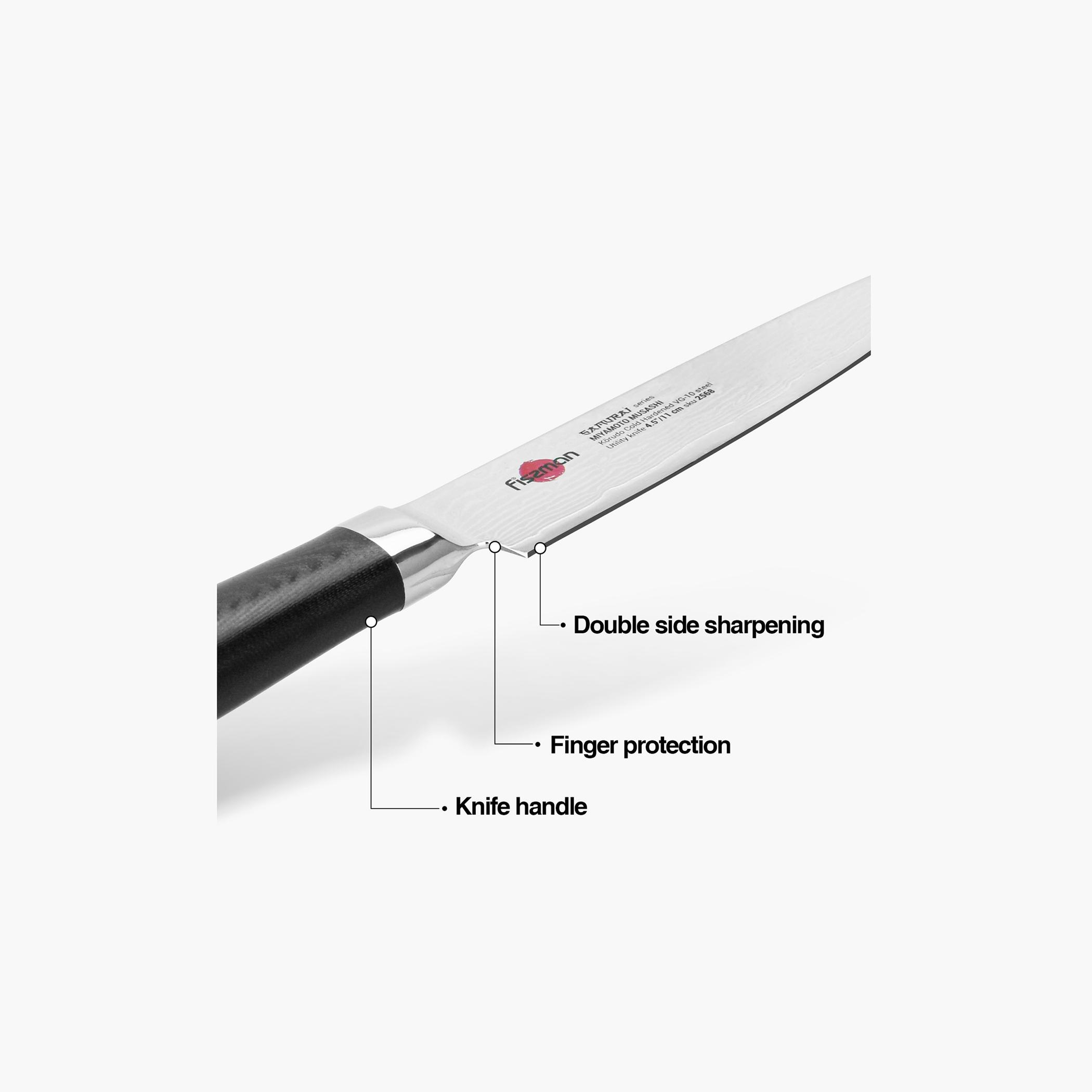 Samurai Musashi 4.5-inch Utility Knife-household-kitchen-kitchentoolsandutensils-knives-image-5