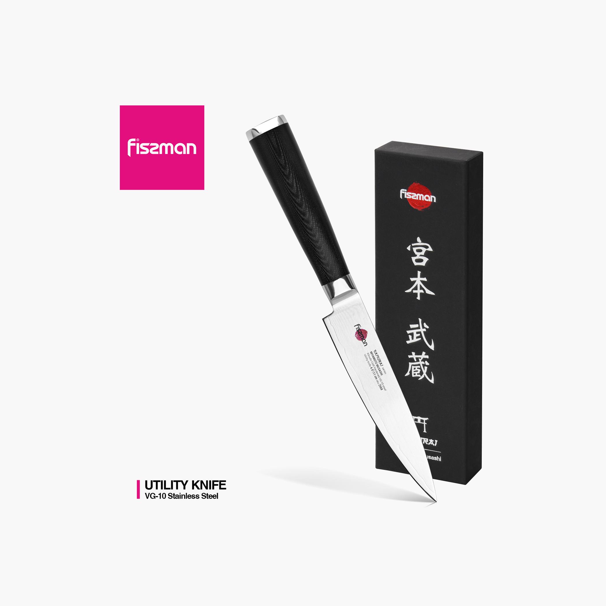 Samurai Musashi 4.5-inch Utility Knife-household-kitchen-kitchentoolsandutensils-knives-image-2
