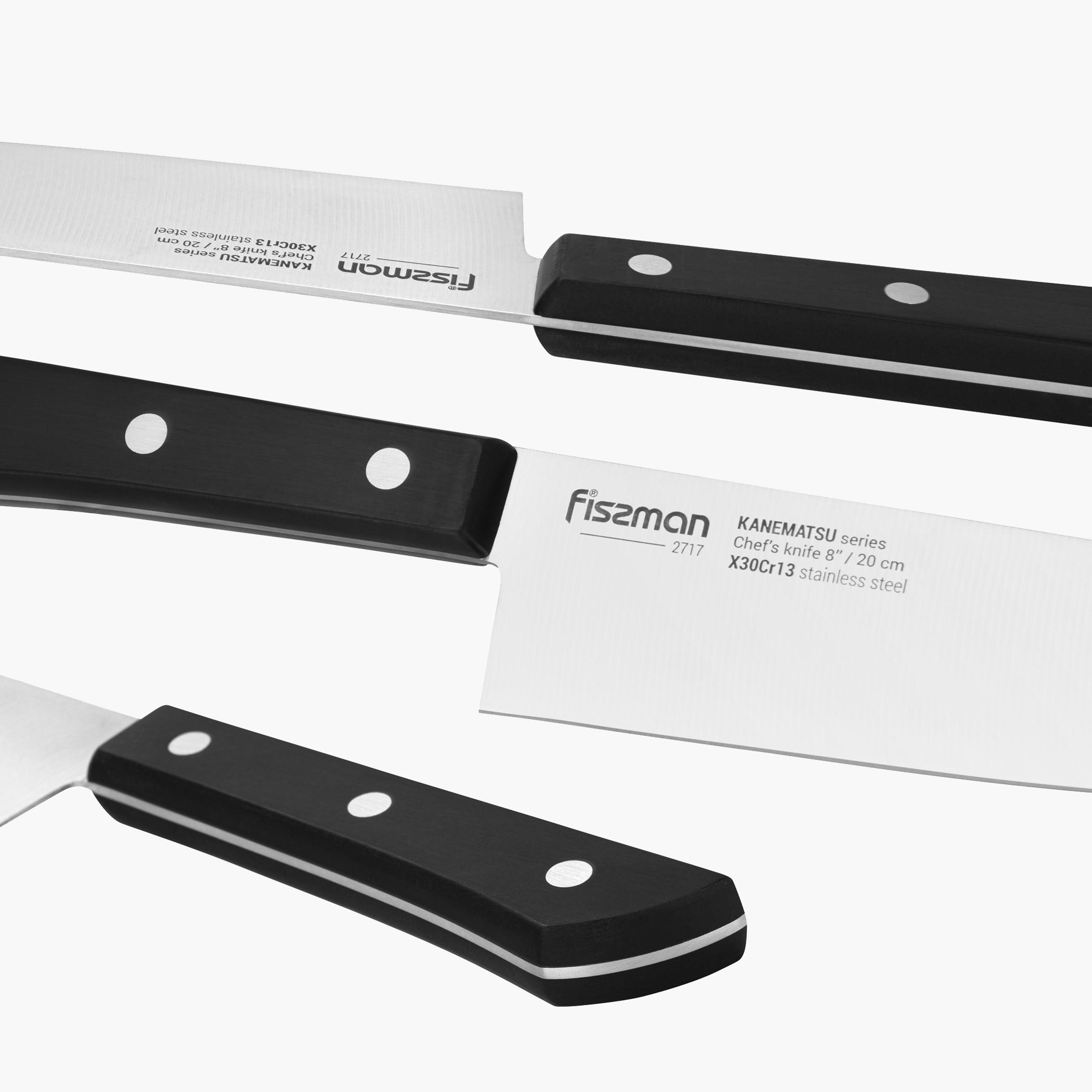 Kanematsu 7-Piece Knife Set with Wooden Block-household-kitchen-kitchentoolsandutensils-knives-image-5