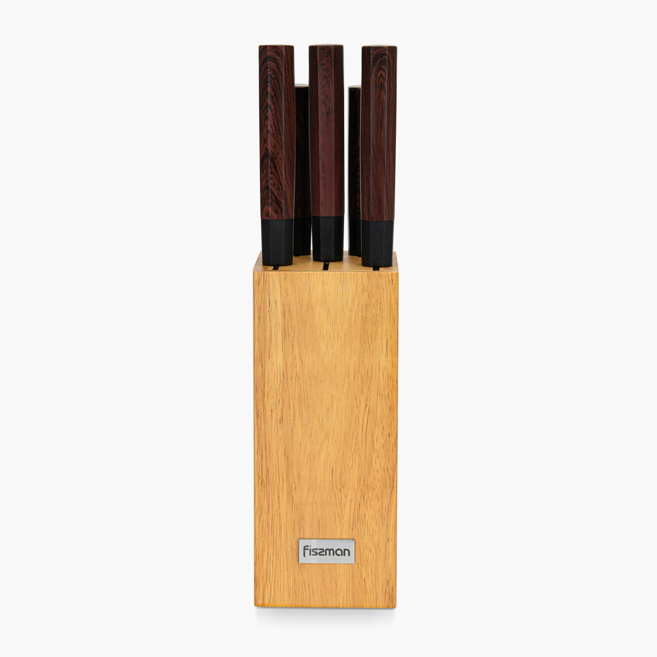Solveig 6-Piece Knife Set with Wooden Block-household-kitchen-kitchentoolsandutensils-knives-image-5