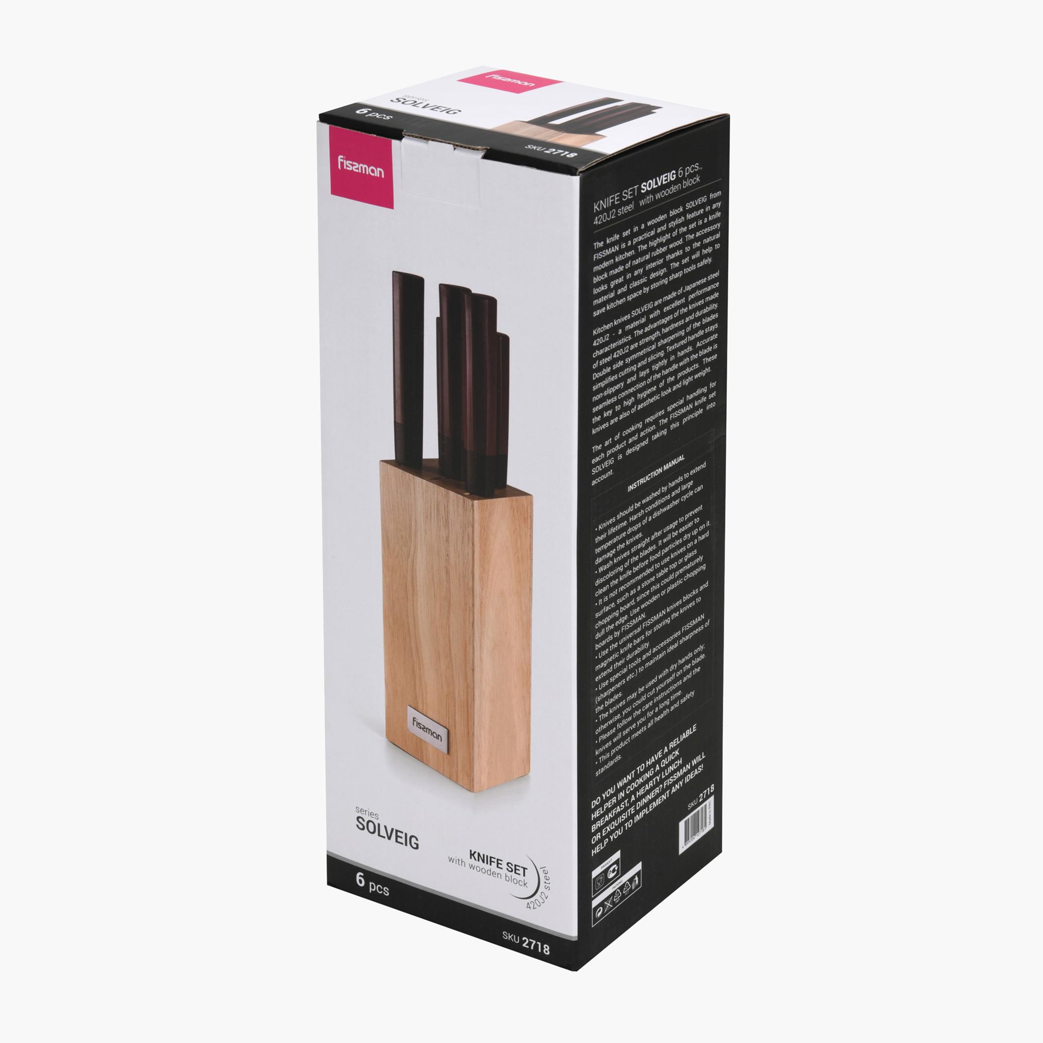 Solveig 6-Piece Knife Set with Wooden Block-household-kitchen-kitchentoolsandutensils-knives-image-7