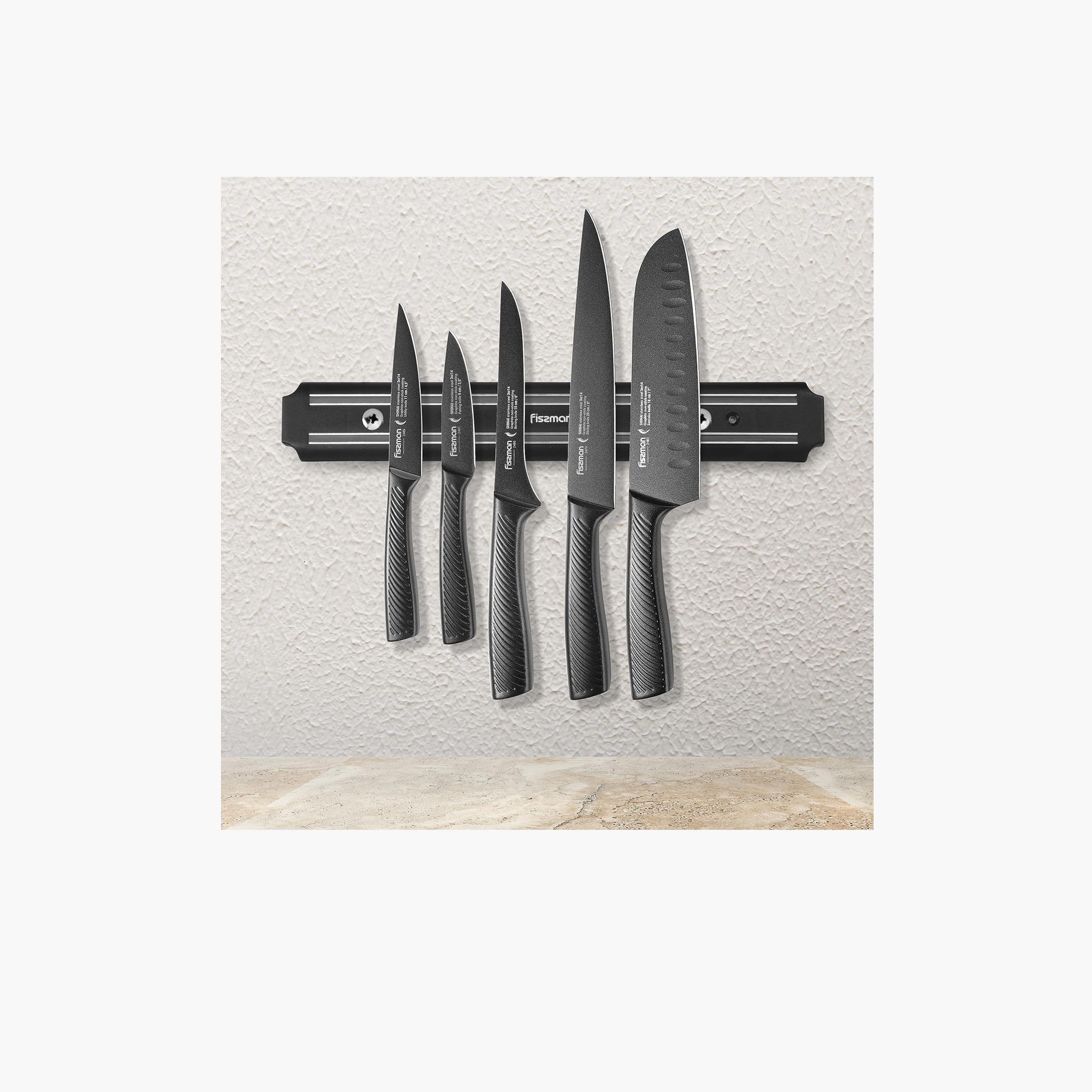 Wall Mounted Magnetic Knife Holder-household-kitchen-kitchentoolsandutensils-knives-image-1
