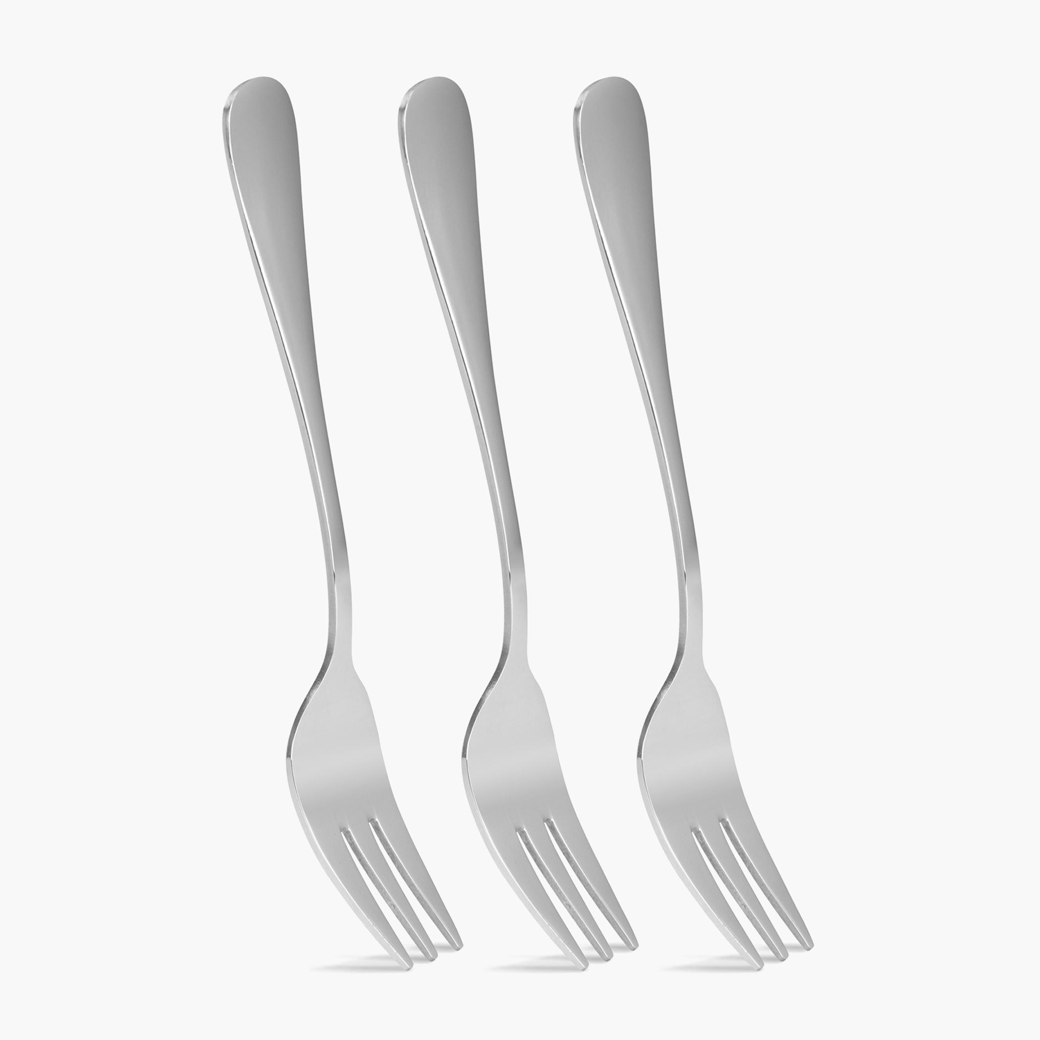 Dessert Fork - Set of 3 - Flavia-household-dining-cutlery-spoonsforksandknives-image-1