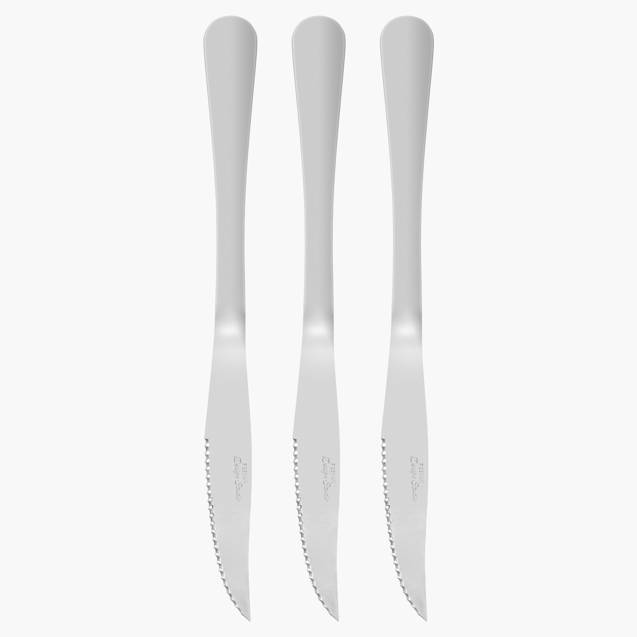 Flavia 3-Piece Stainless Steel Steak Knife Set-household-kitchen-kitchentoolsandutensils-knives-image-3