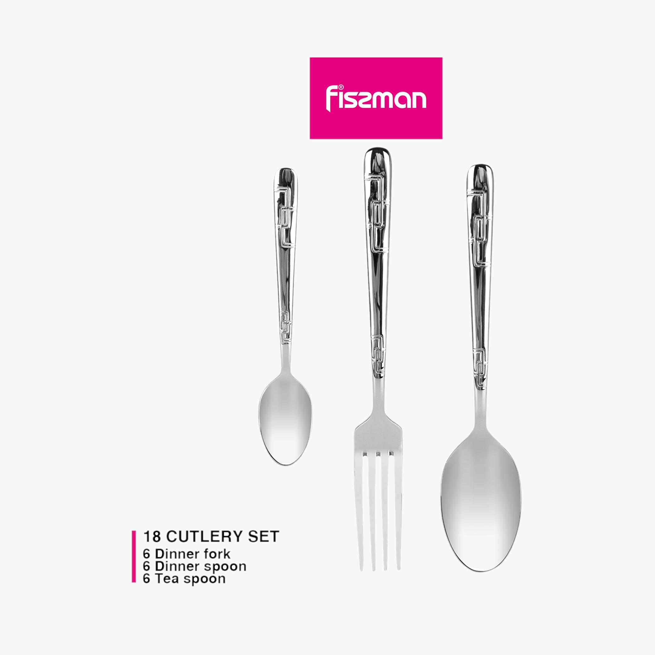 Turin 18-Piece Stainless Steel Cutlery Set-household-dining-dinnerware-dinnersets-image-1
