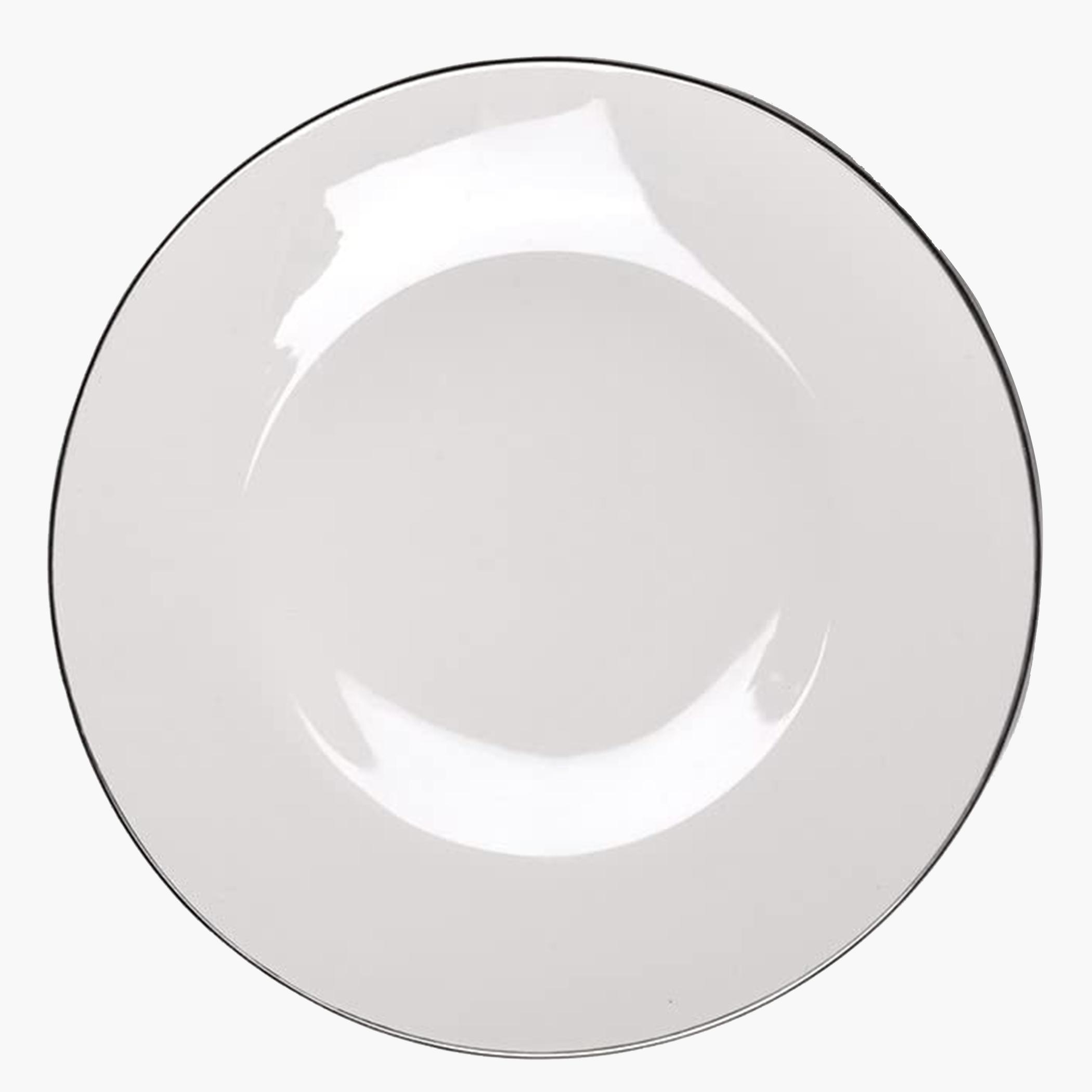 Fissman Aleksa Series Porcelain Plate - 20 cm-household-dining-dinnerware-plates-image-1