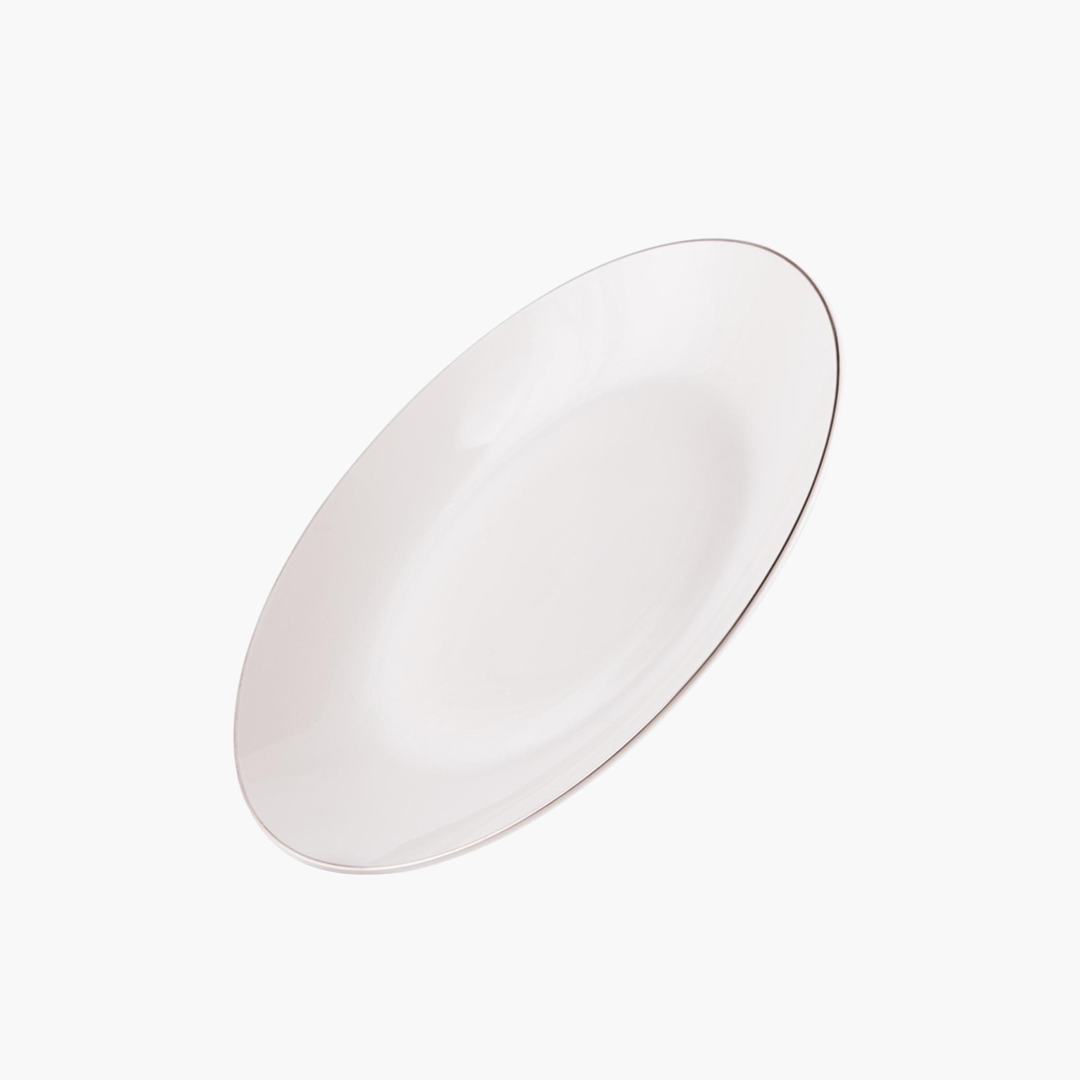 Fissman Aleksa Series Porcelain Plate - 20 cm-household-dining-dinnerware-plates-image-3