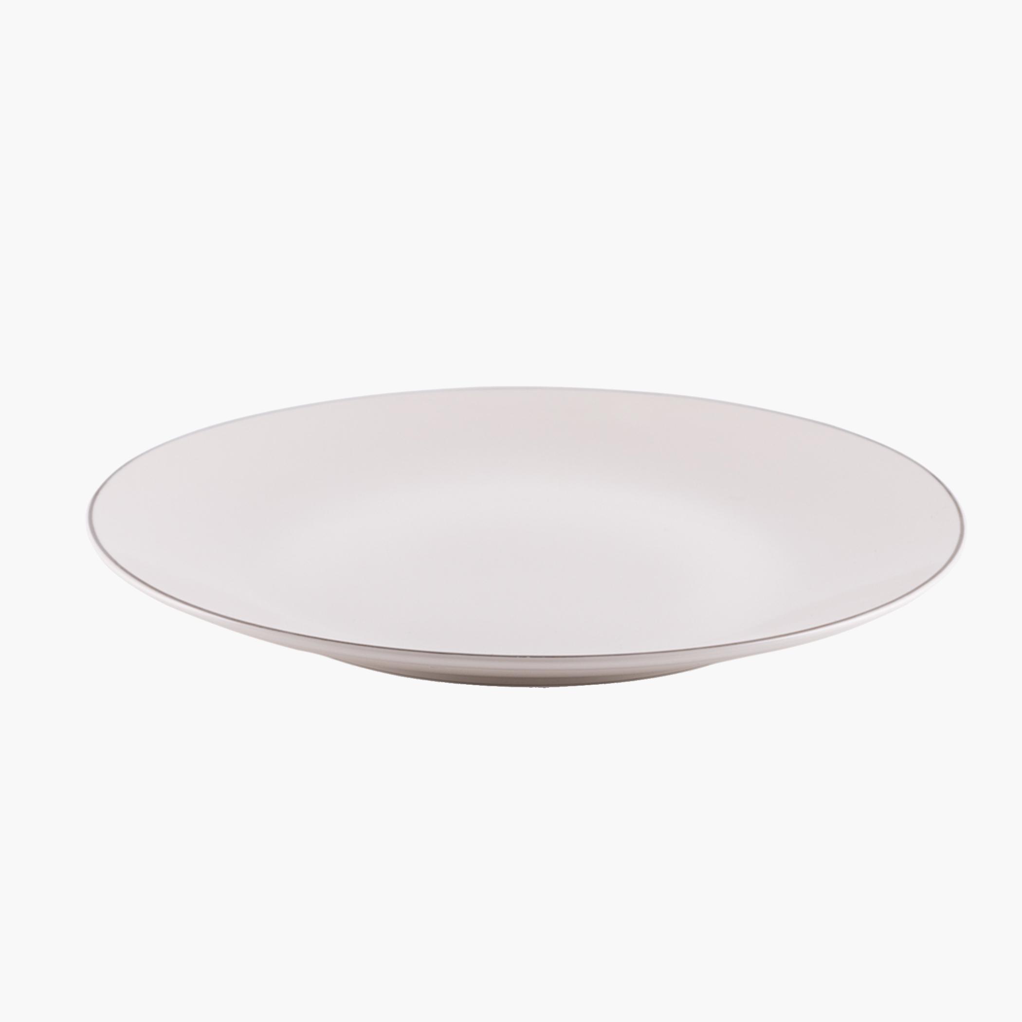 Fissman Aleksa Series Porcelain Plate - 20 cm-household-dining-dinnerware-plates-image-5