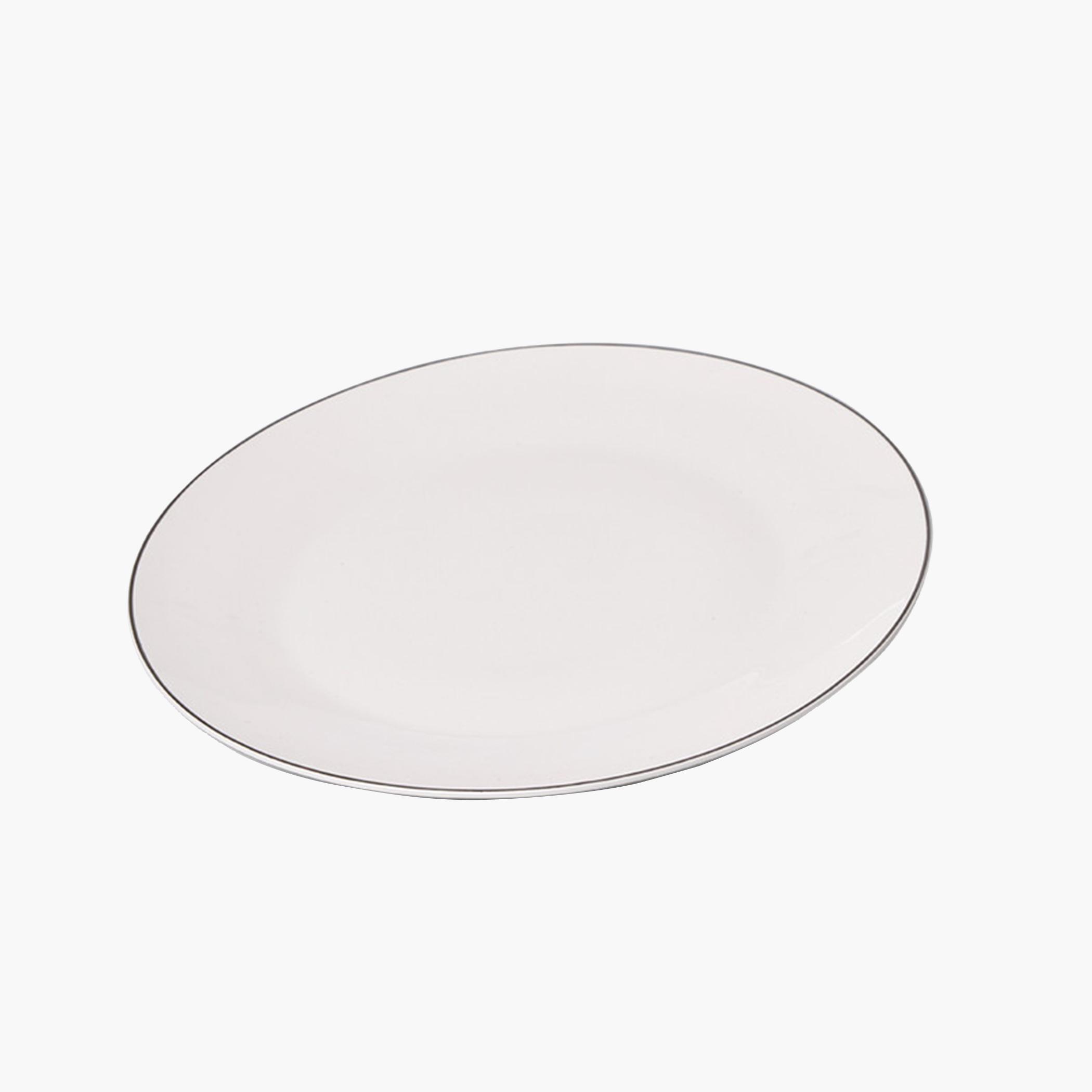Fissman Aleksa Porcelain Plate - 27 cm-household-dining-dinnerware-plates-image-3