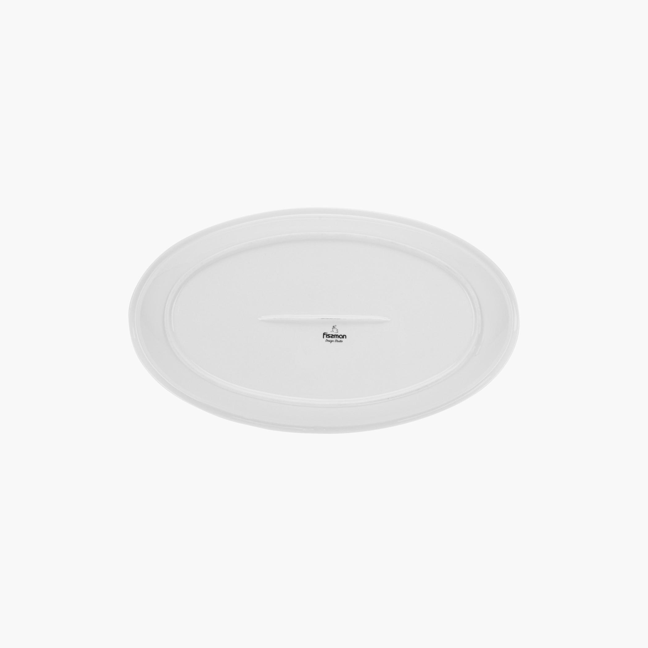 Fissman Aleksa Porcelain Oval Plate-household-dining-serveware-servingplatters-image-4