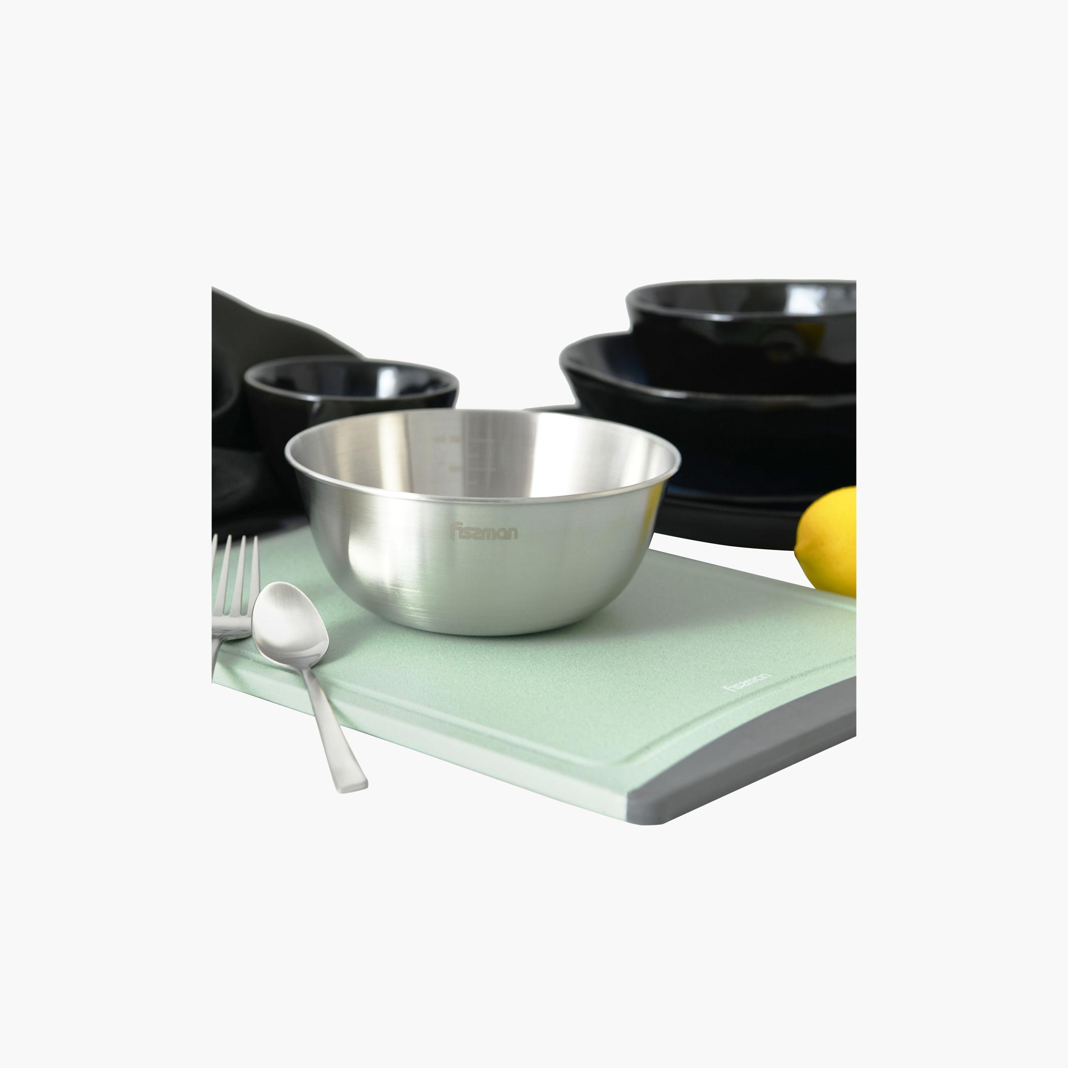 وعاء خلط ستانلس ستيل من فيسمان - 1.2 لتر-household-kitchen-bakeware-mixingbowls-image-1