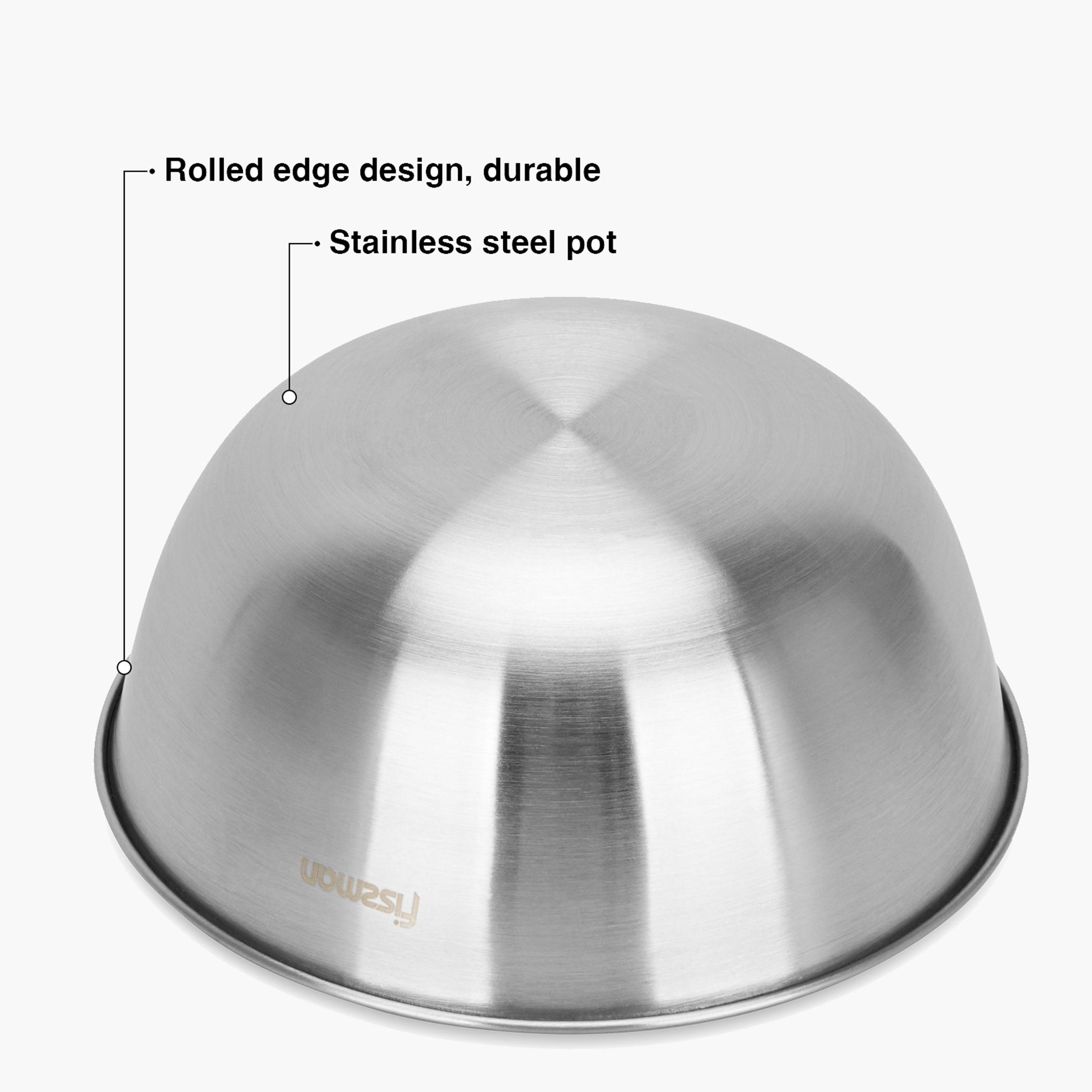 Stainless Steel Mixing Bowl - 2 L-household-kitchen-bakeware-mixingbowls-image-4