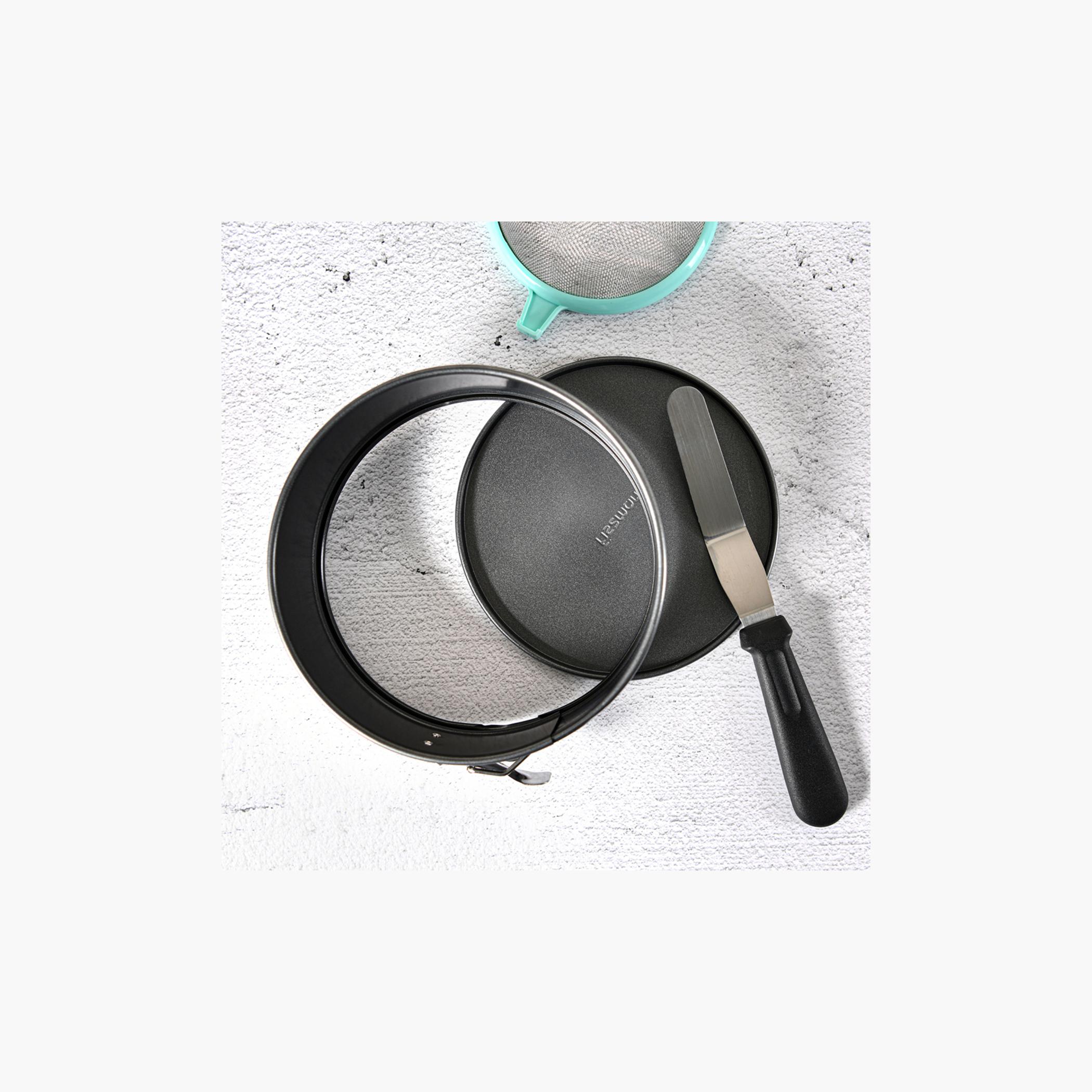 Springform Carbon Steel Non-Stick Cake Pan with Removable Bottom - 28 cms-household-kitchen-bakeware-bakingdishes-image-4