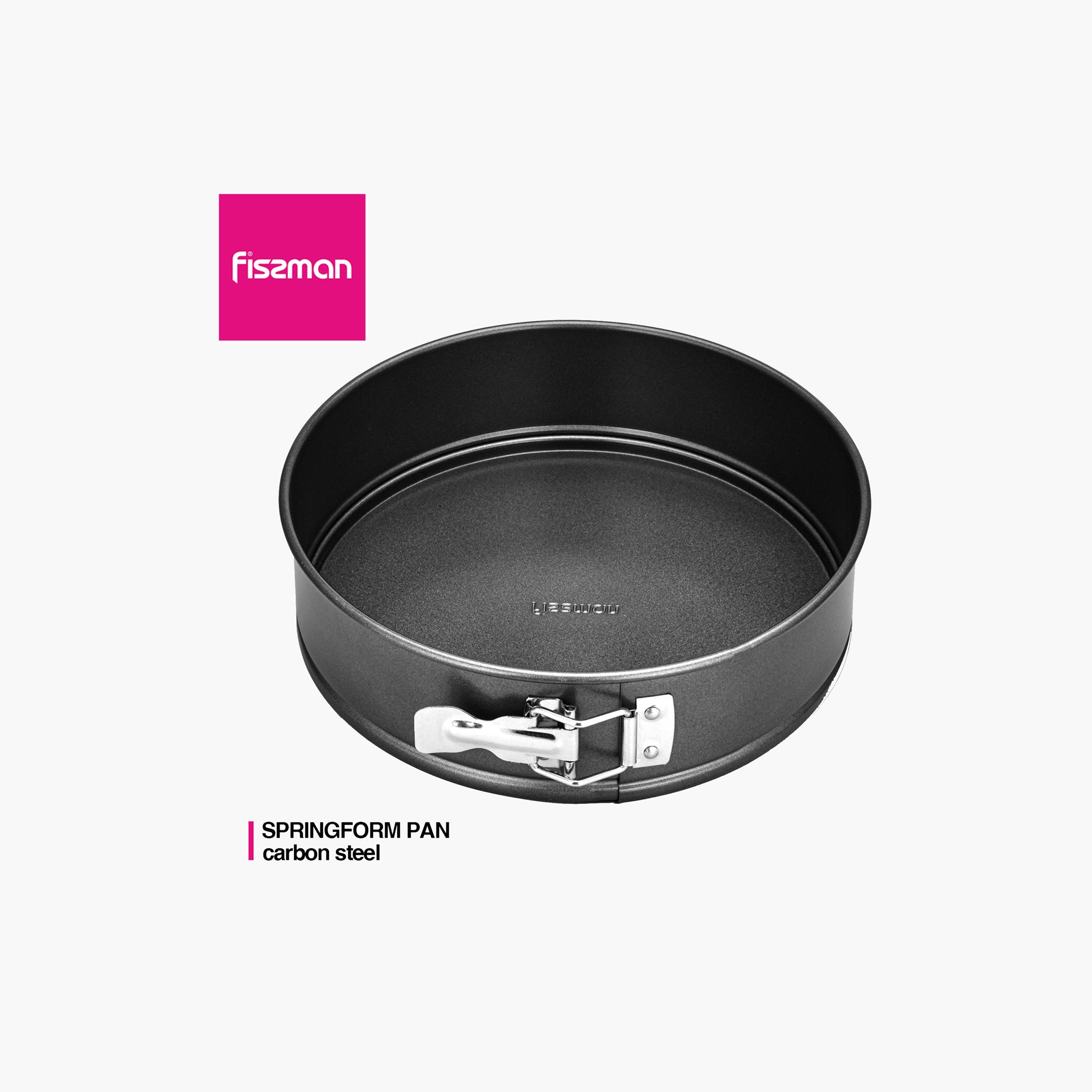 Springform Carbon Steel Non-Stick Cake Pan with Removable Bottom - 28 cms-household-kitchen-bakeware-bakingdishes-image-1