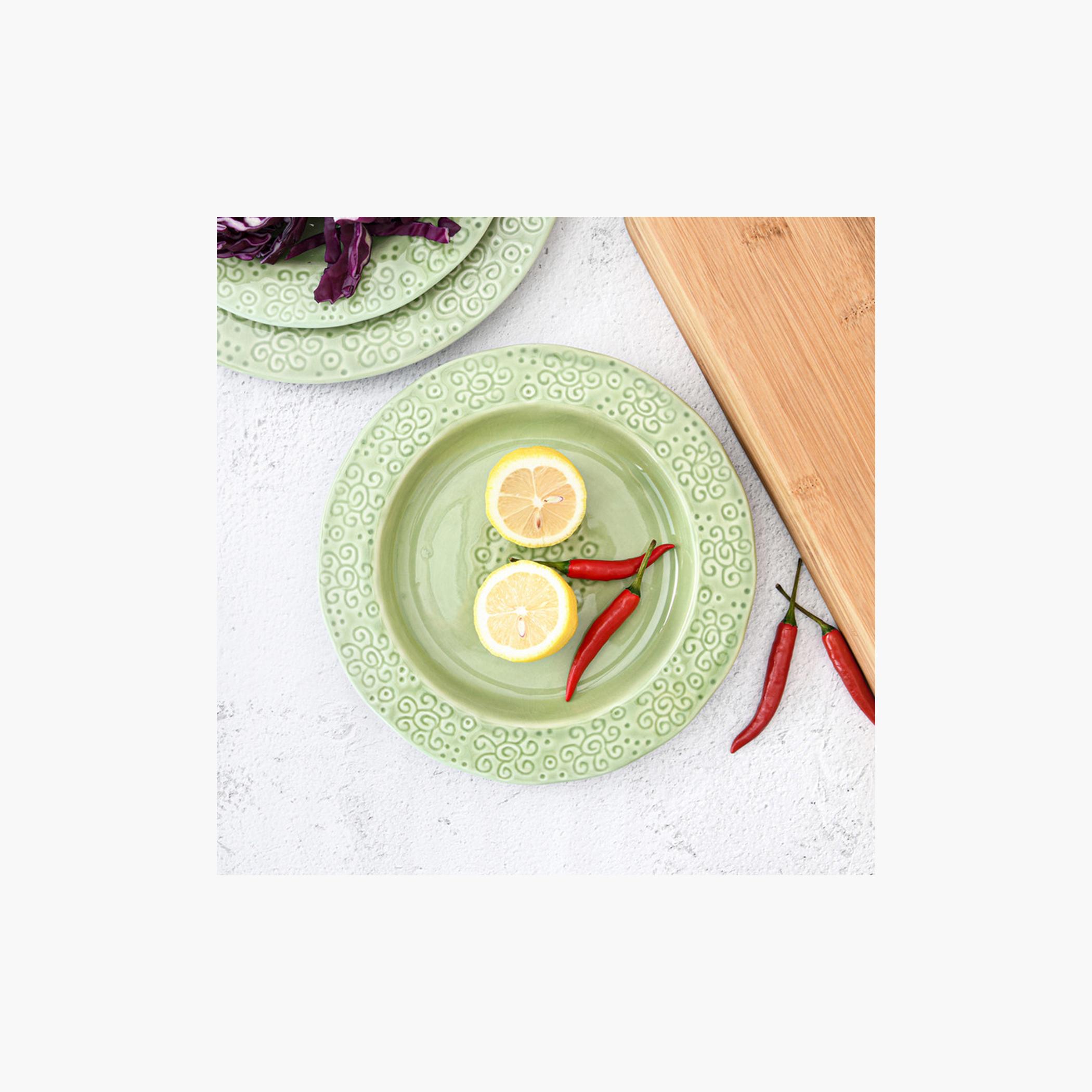 صحن سيراميك من فيسمان - 23 سم-household-dining-dinnerware-plates-image-1
