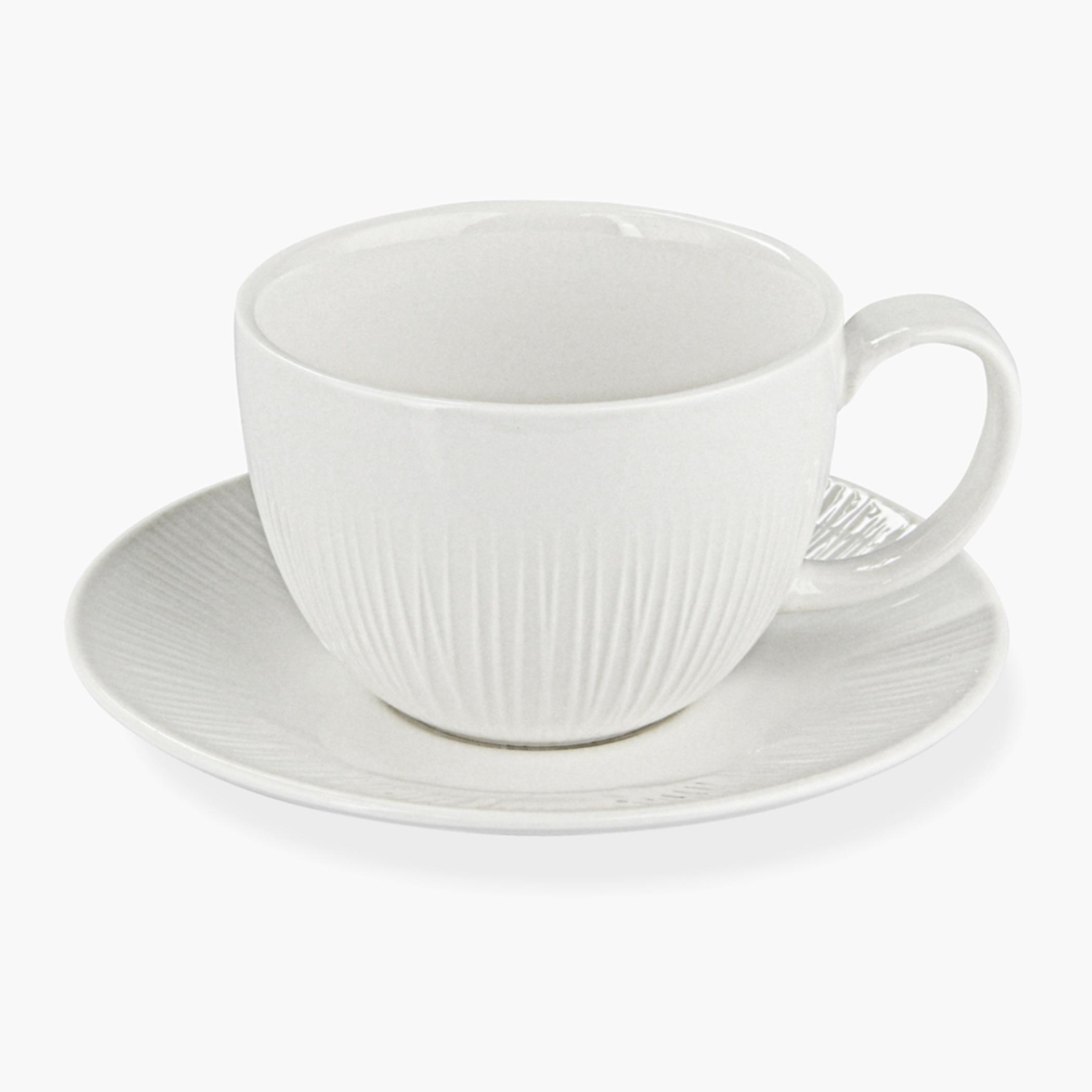 طقم فنجان وصحن من فيسمان - 280 مل-household-dining-teaandcoffee-mugsandcups-image-2
