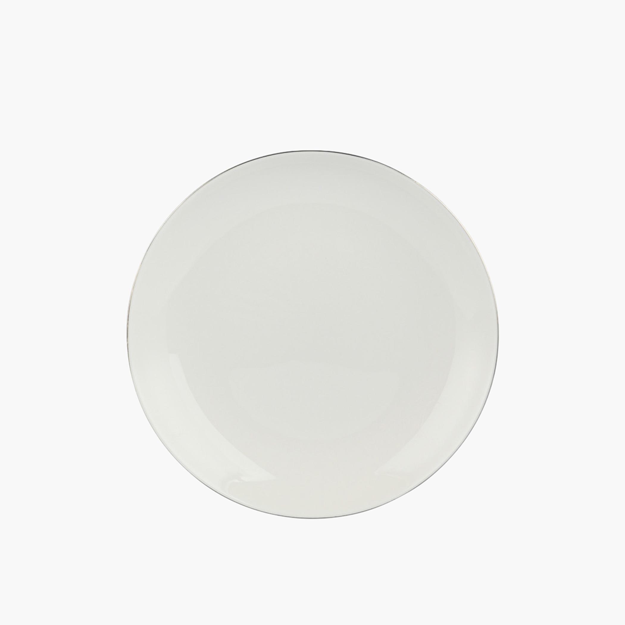 Orfei Solid Porcelain Dinner Plate - 20 cms-household-dining-dinnerware-plates-image-2