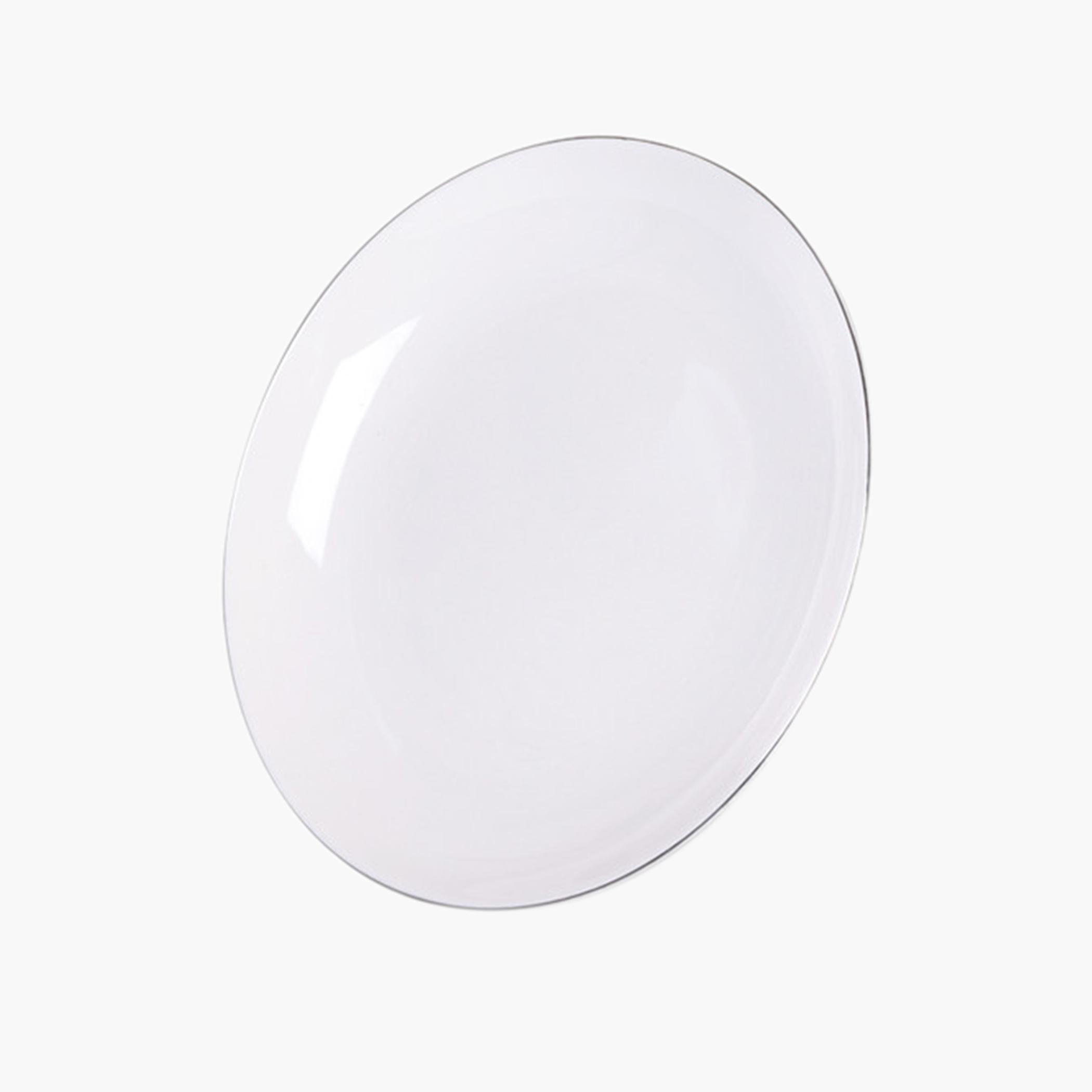 Orfei Solid Porcelain Dinner Plate - 20 cms-household-dining-dinnerware-plates-image-3