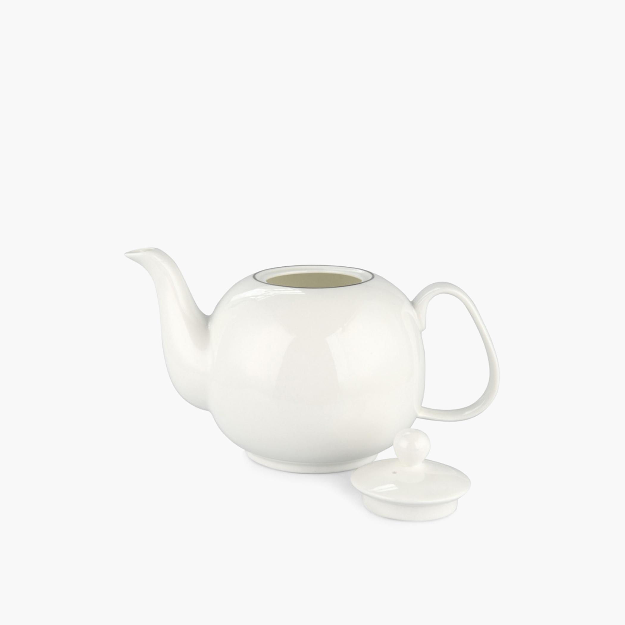 Orfei Porcelain Teapot - 1.2 L-household-dining-teaandcoffee-vacuumflaskscoffeeandteapots-image-2